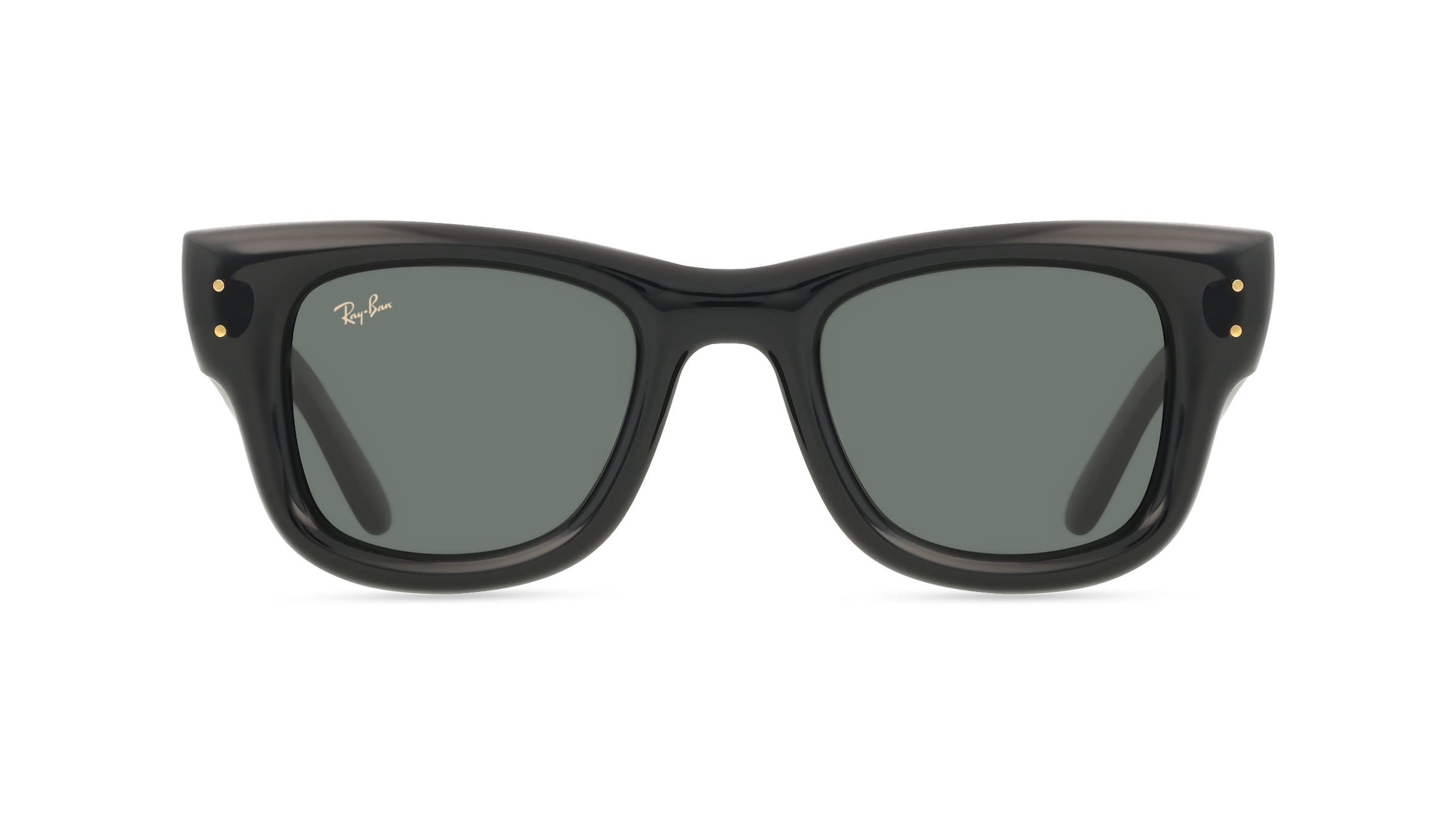 Ray-Ban RB4940WAYFARER PUFFER Unisex-Sonnenbrille Vollrand Quadratisch Kunststoff-Gestell, Schwarz