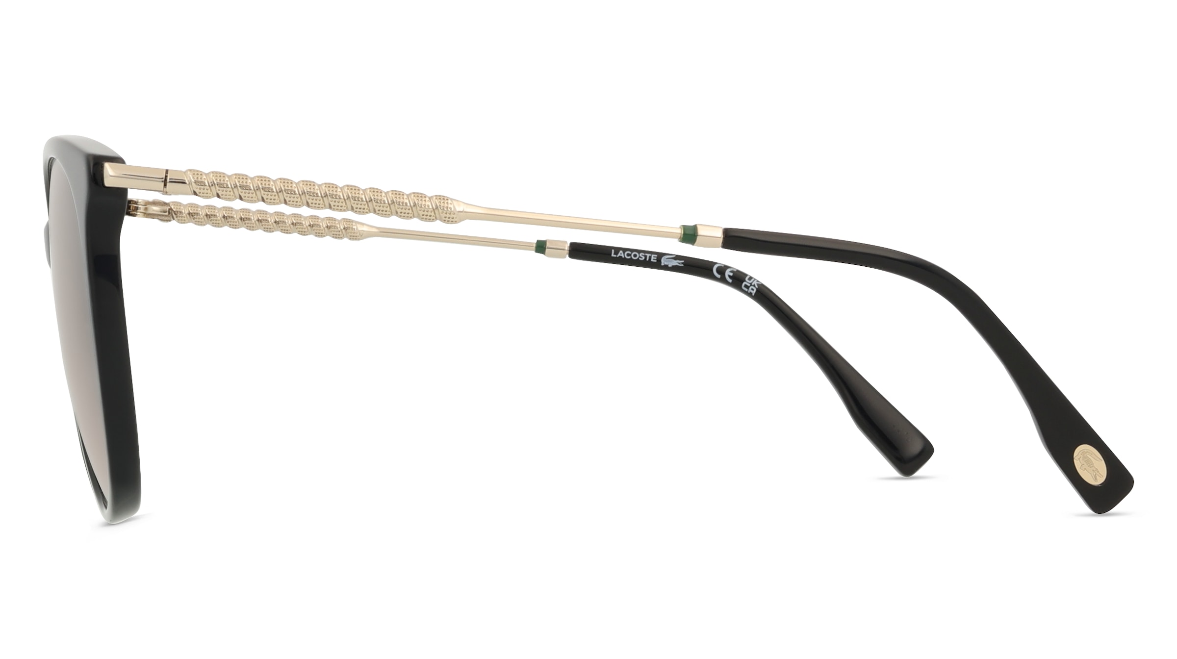 Thumbnail - Lacoste L993S Unisex-Sonnenbrille Vollrand Butterfly Kunststoff-Gestell, braun