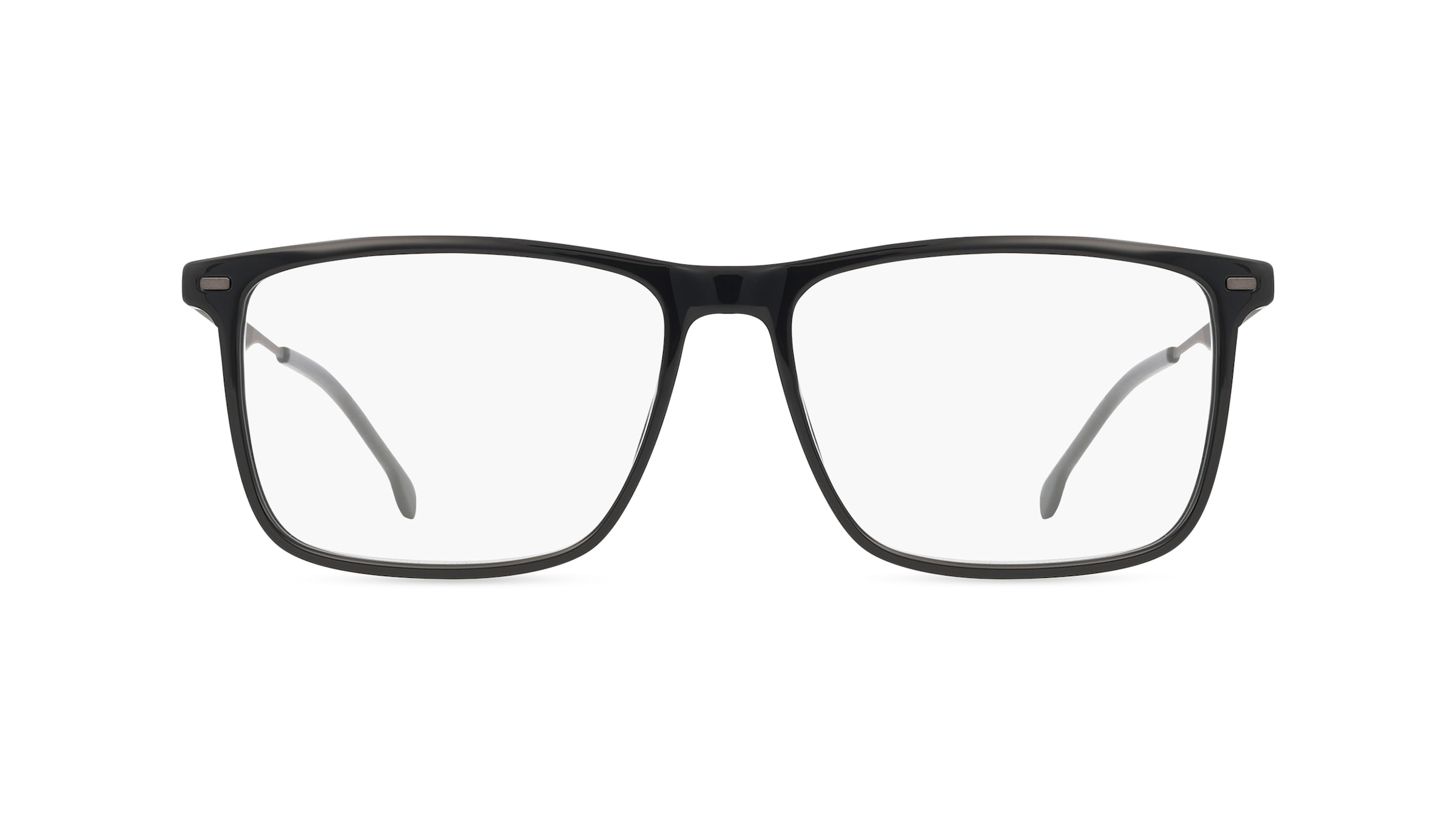 Boss 1642 Herren-Brille inkl. Gläser Vollrand Eckig Acetat-Gestell 57mm/16mm/150mm, schwarz