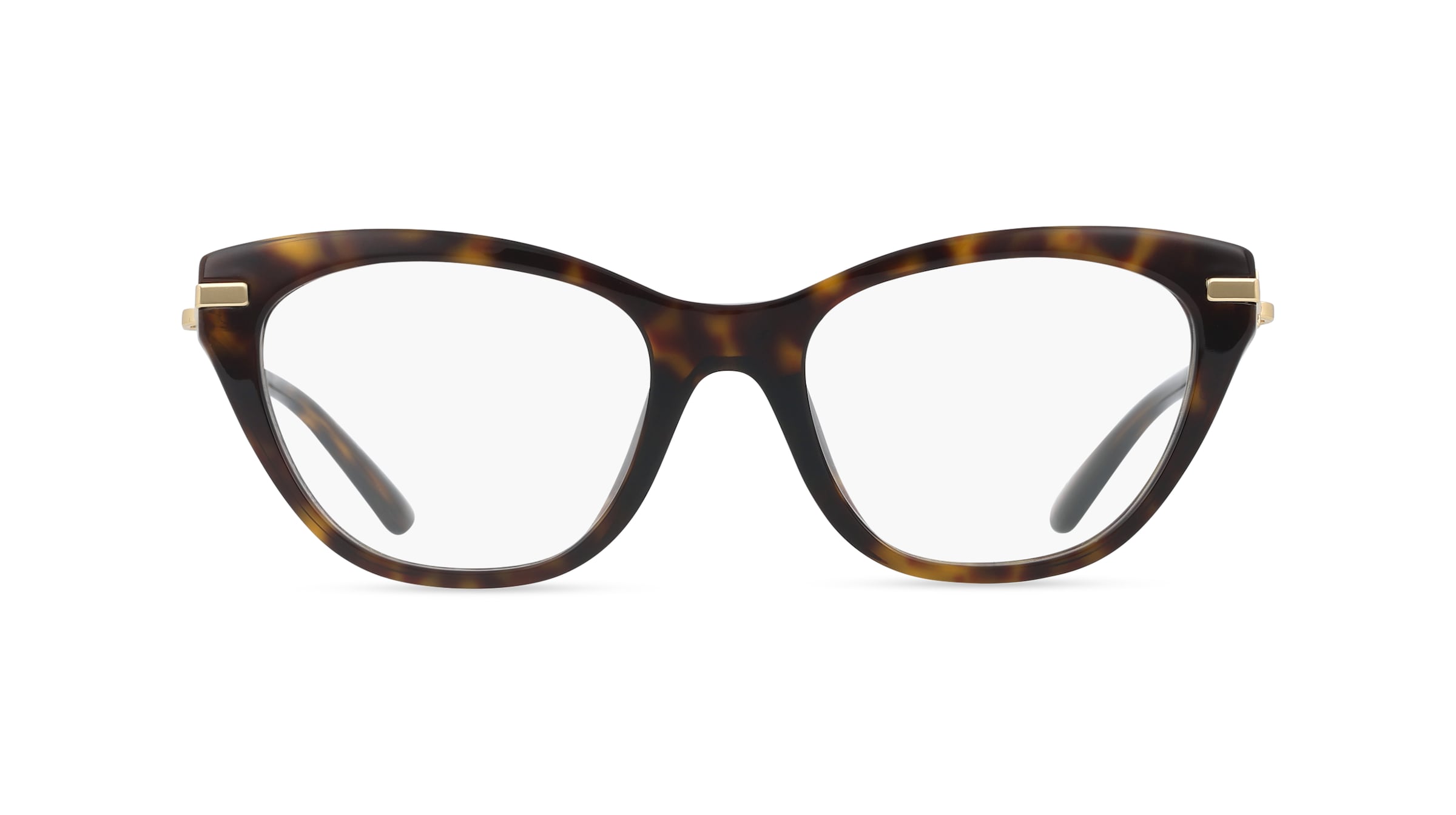 Dolce&amp;Gabbana 0DG3428 Damen-Brille inkl. Gläser Vollrand Butterfly Acetat-Gestell 53/19/140, Havanna