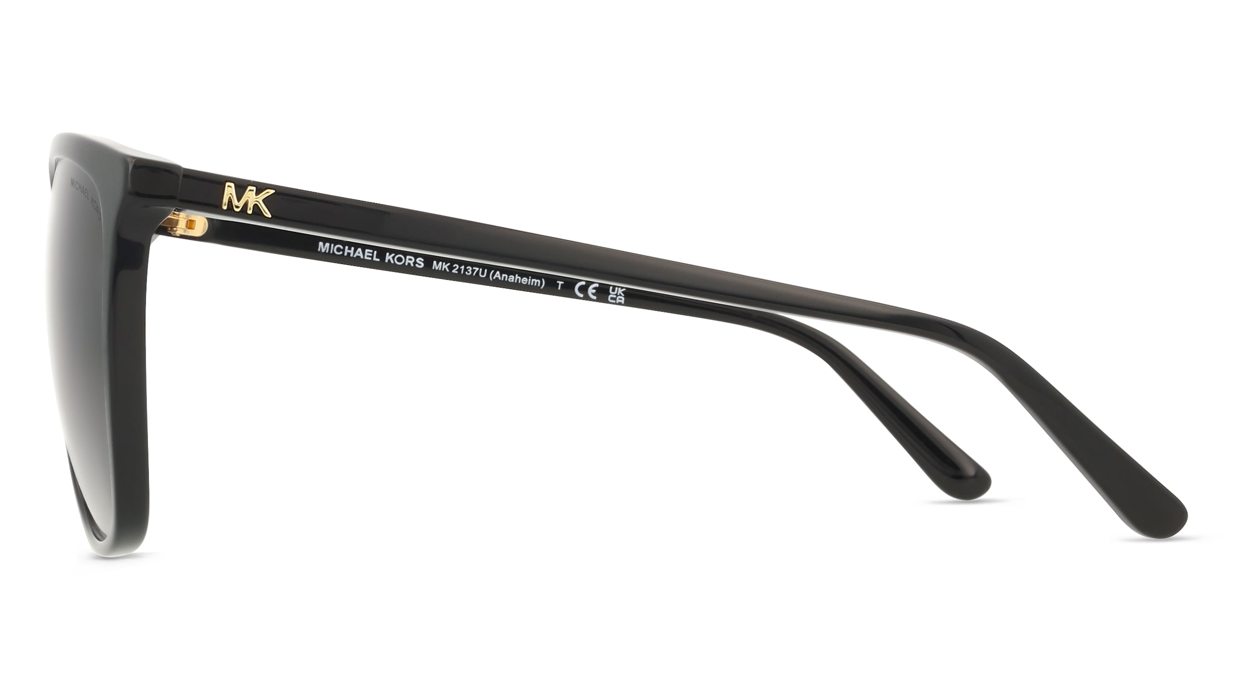 Thumbnail - Michael Kors MK2137U Damen-Sonnenbrille Vollrand Eckig Acetat-Gestell, schwarz