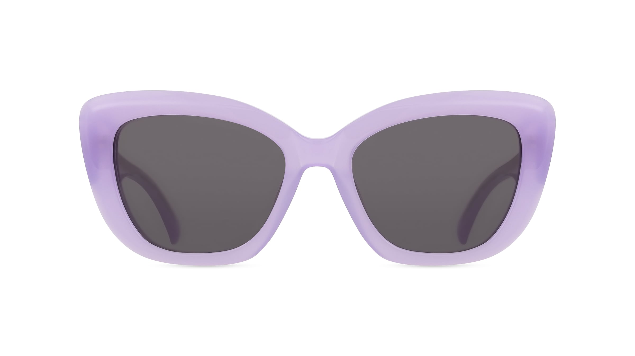 Fielmann LN 018 SUN FA Damen-Sonnenbrille Vollrand Butterfly Acetat-Gestell, violett