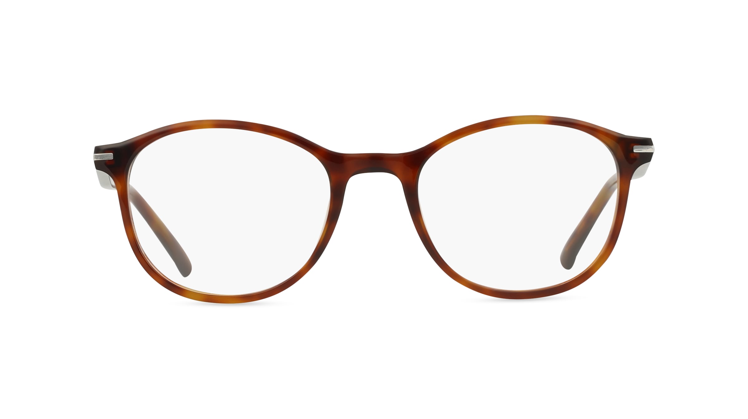 Fielmann OL 020 CL Unisex-Brille inkl. Gläser Vollrand Panto Acetat-Gestell 51mm/20mm/145mm, braun