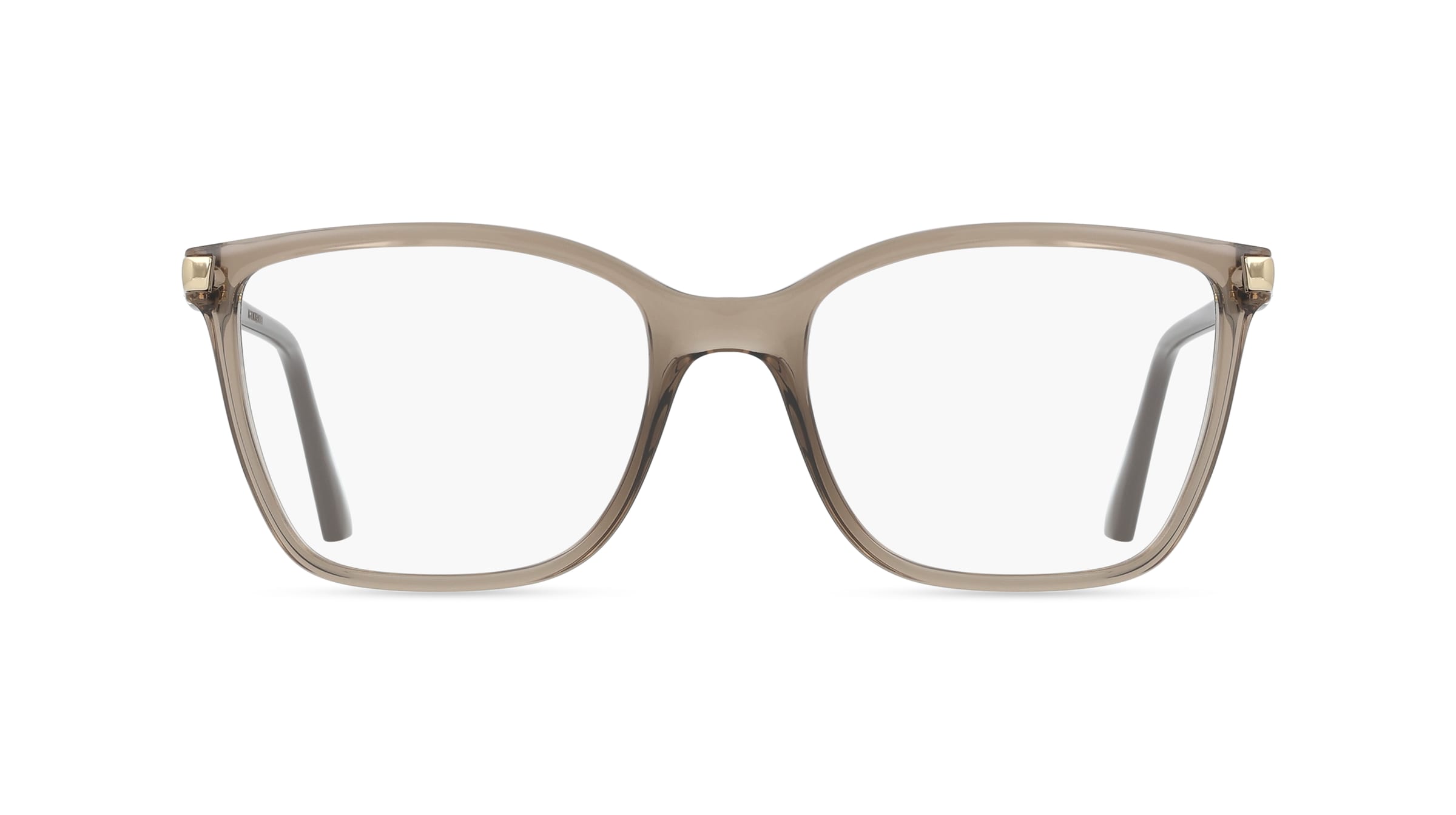 Vogue 0VO5654 Damen-Brille inkl. Gläser Vollrand Quadratisch Kunststoff-Gestell 53/17/140, Braun