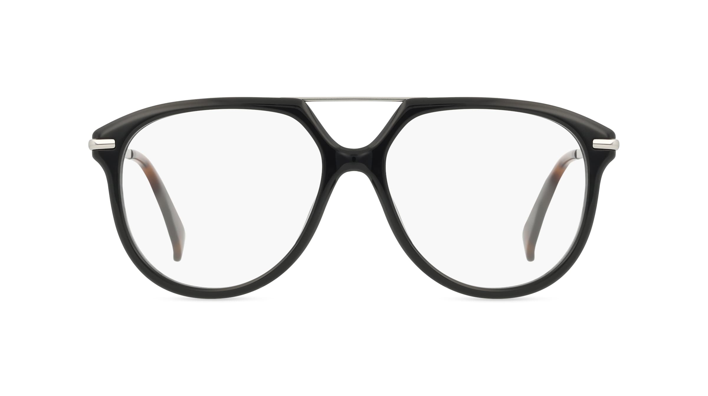 Kenzo KZ50201I Herren-Brille inkl. Gläser Vollrand Pilot Kunststoff-Gestell 55mm/16mm/145mm, schwarz