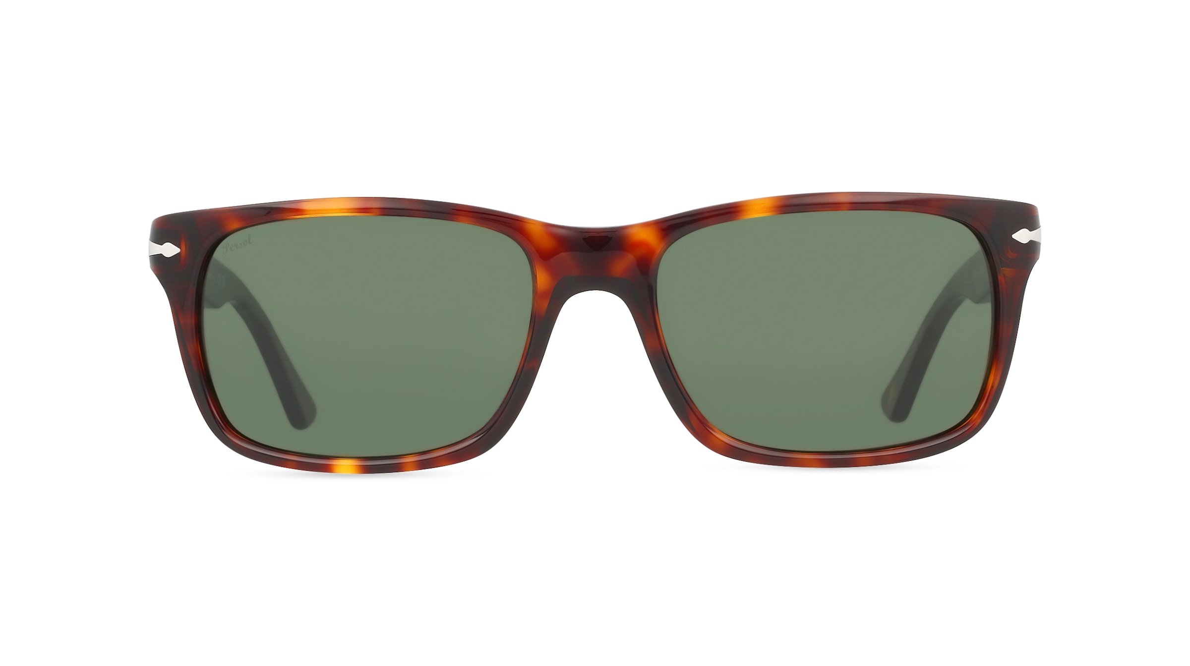 Persol 0PO3048S Herren-Sonnenbrille Vollrand Eckig Acetat-Gestell, Havanna