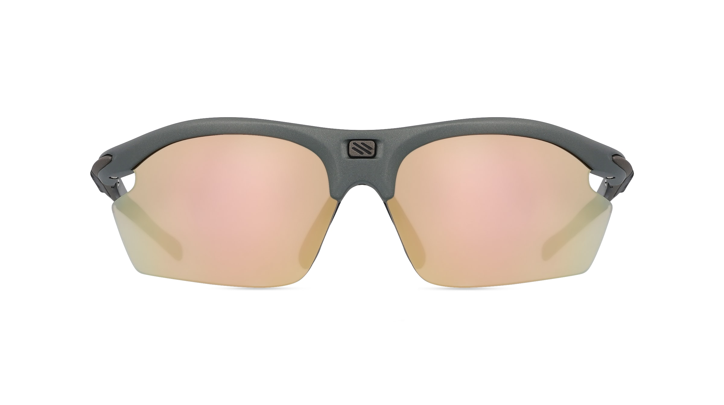 Rudy Project SP535738 RYDON Unisex-Sonnenbrille Vollrand Eckig Kunststoff-Gestell, silber