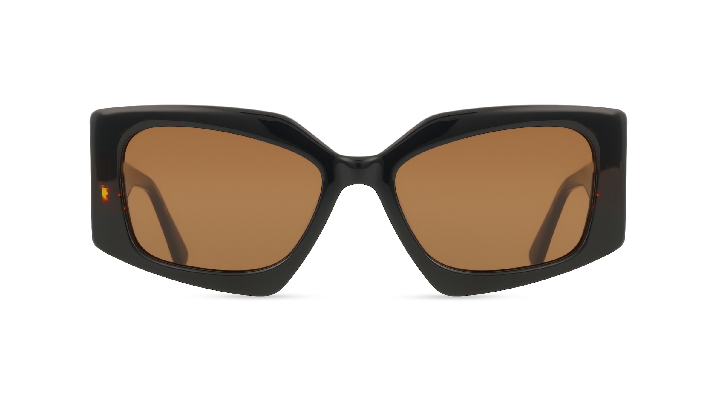 Karl Lagerfeld KL6206S Damen-Sonnenbrille Vollrand Eckig Acetat-Gestell, schwarz