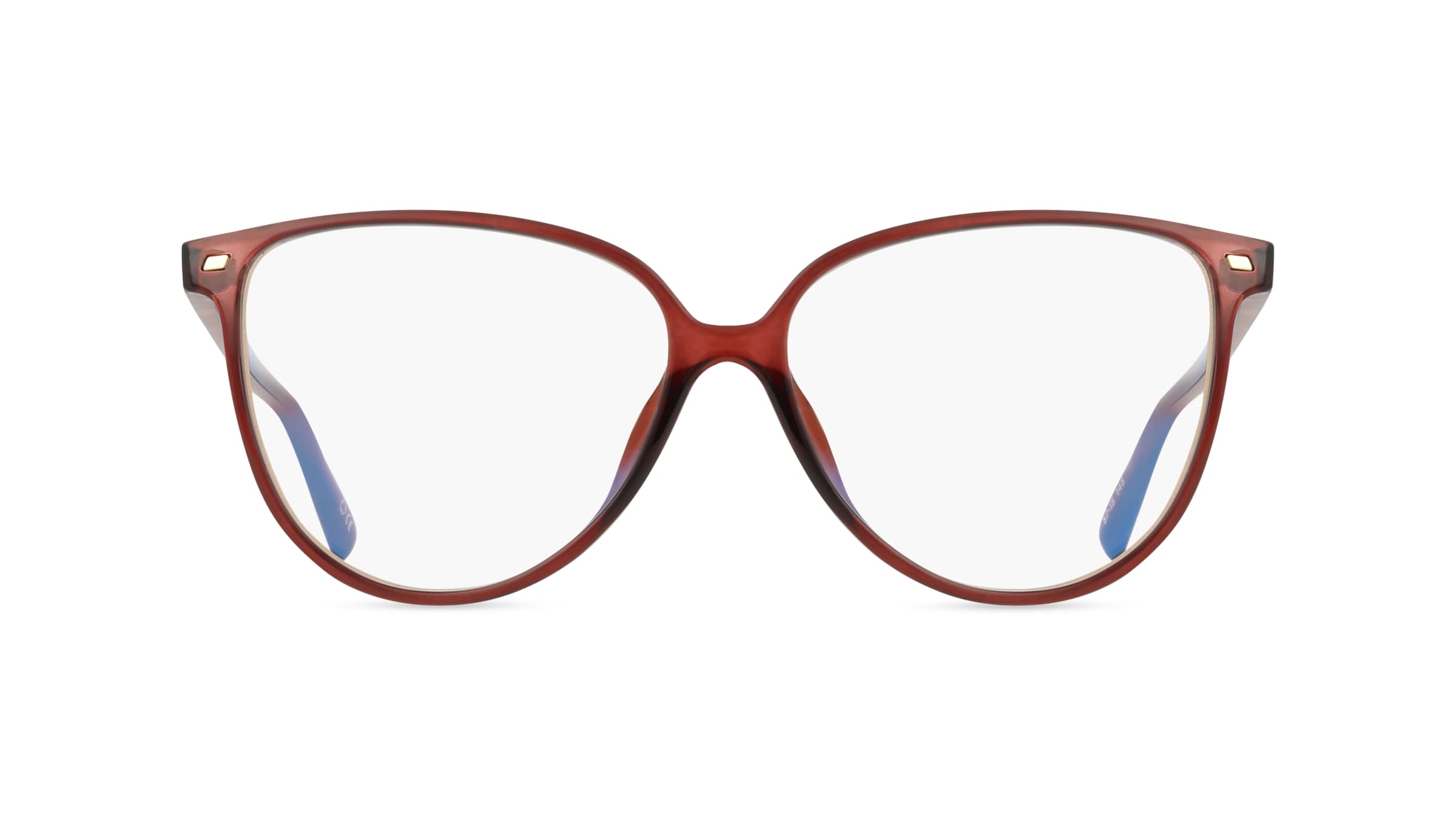 LE SPECS ETERNALLY Damen-Blaulichtfilterbrille ohne Sehstärke Vollrand Butterfly Kunststoff-Gestell, Rot