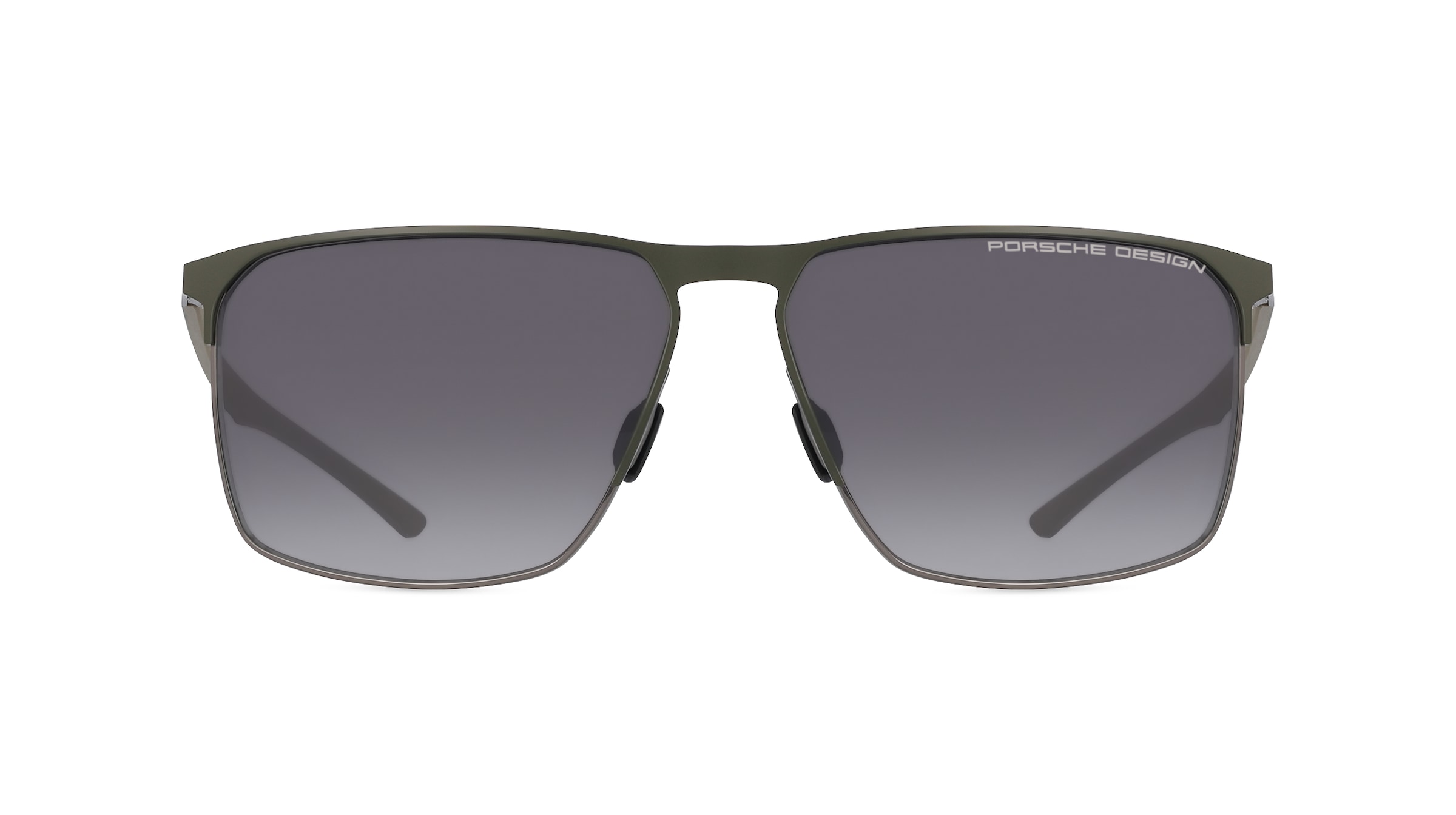 Porsche Design 8964 Herren-Sonnenbrille Vollrand Eckig Metall-Gestell, grün