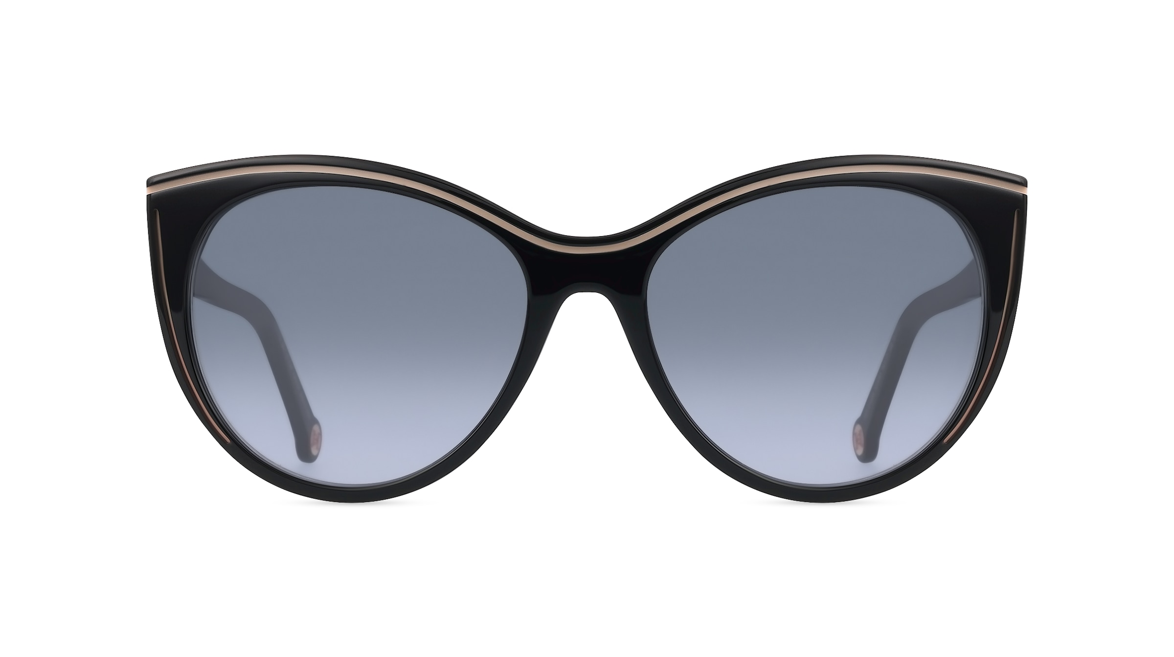 Carolina Herrera 0142/S Damen-Sonnenbrille Vollrand Butterfly Acetat-Gestell, schwarz