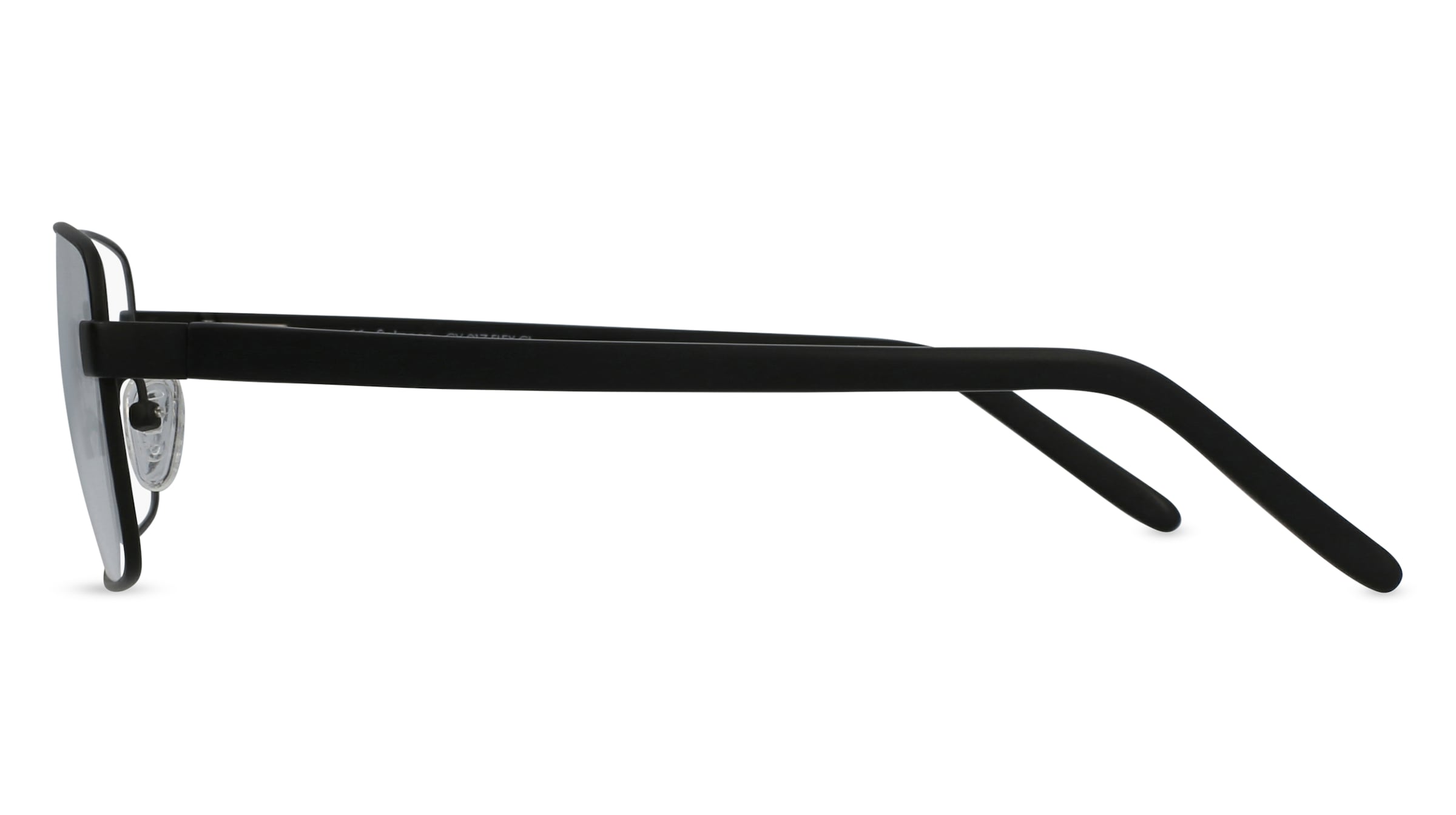 Thumbnail - Fielmann CY 017 FLEX CL Herren-Brille inkl. Gläser Vollrand Eckig Edelstahl-Gestell 57mm/17mm/140mm, schwarz