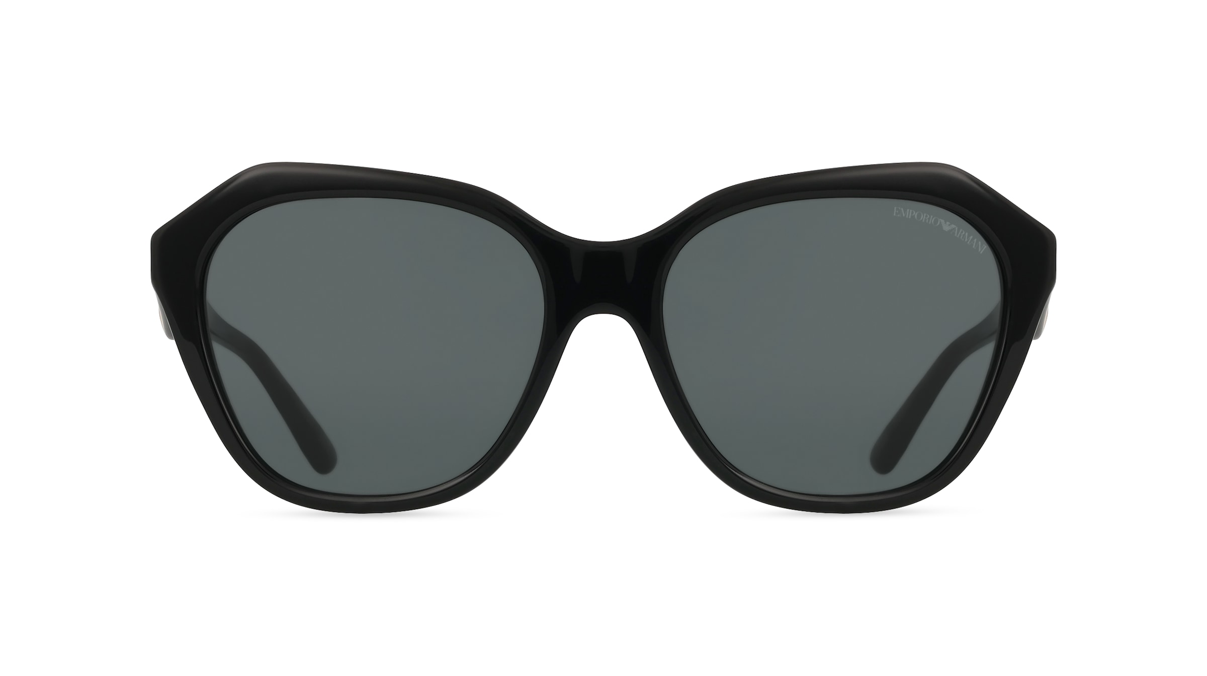 Emporio Armani 0EA4221 Damen-Sonnenbrille Vollrand Butterfly Acetat-Gestell, schwarz