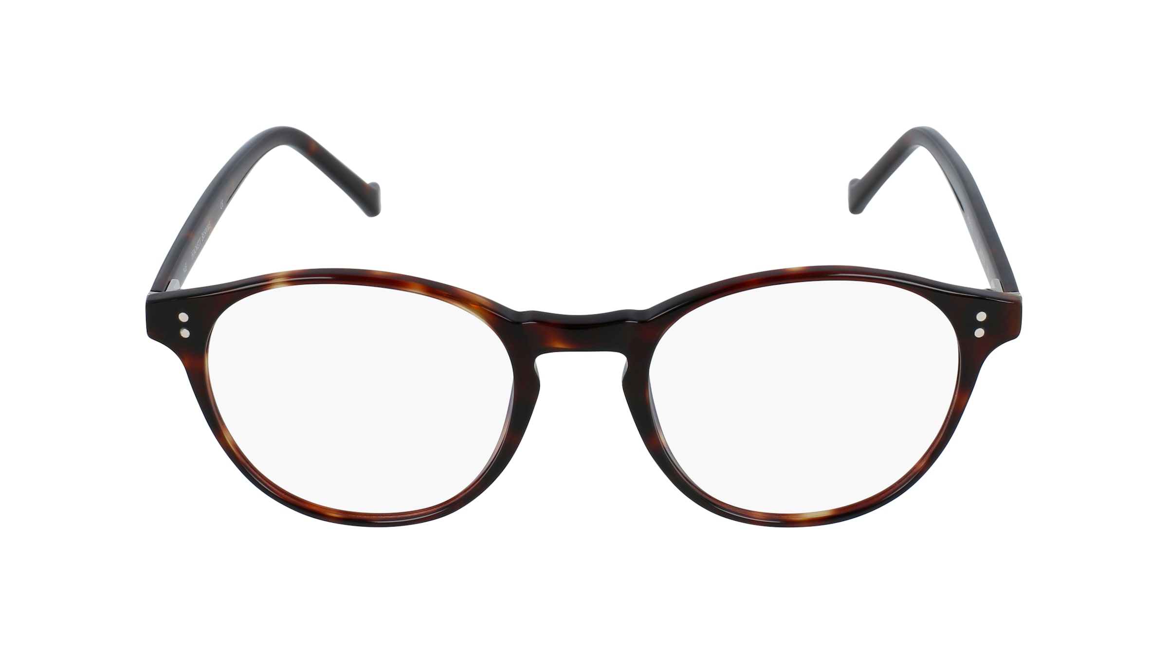 Hackett 218 Herren-Brille inkl. Gläser Vollrand Oval Kunststoff-Gestell 48mm/19mm/145mm, braun