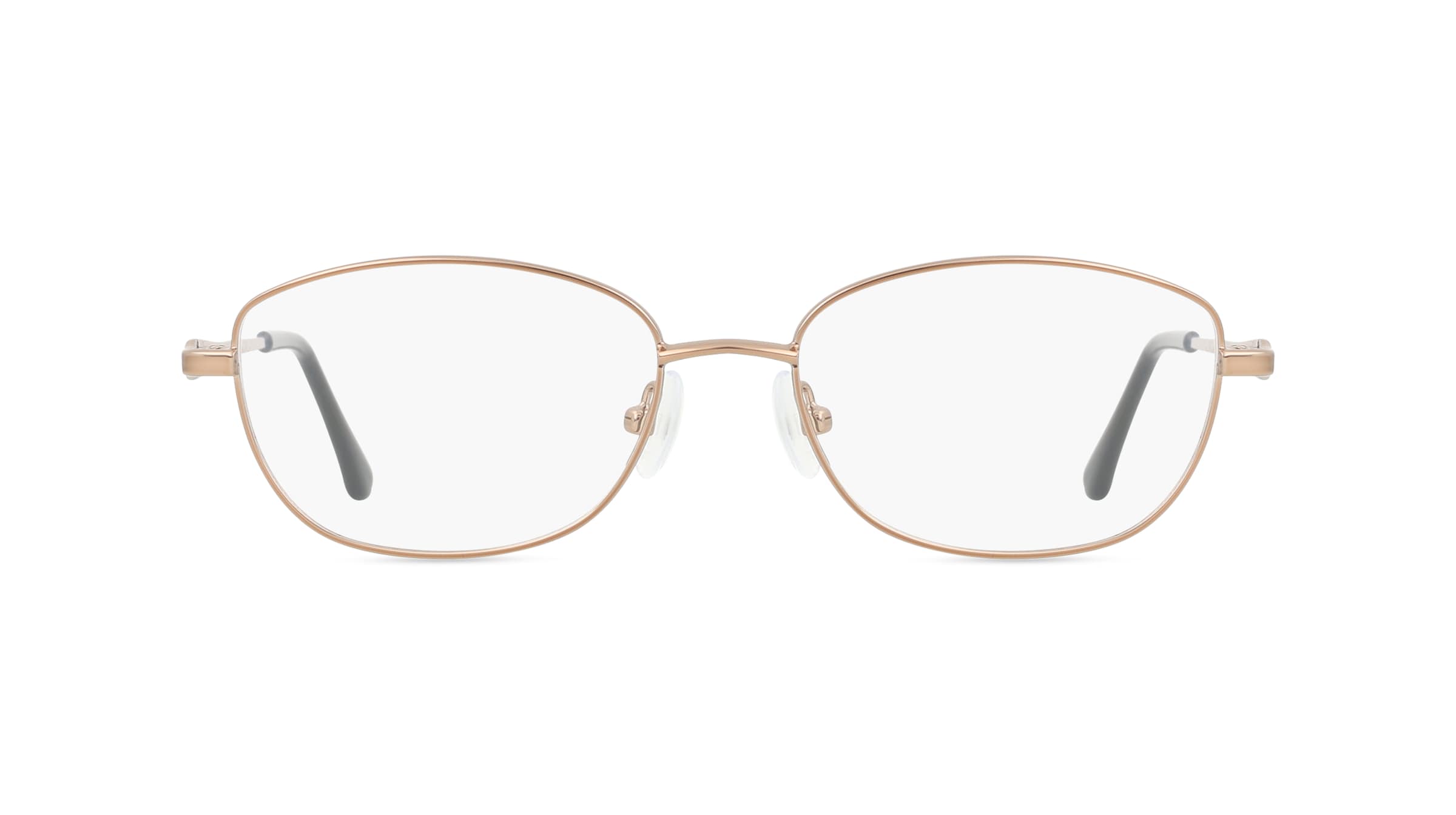 Fielmann MC 606 CL Damen-Brille inkl. Gläser Vollrand Eckig Edelstahl-Gestell 49mm/17mm/135mm, gold