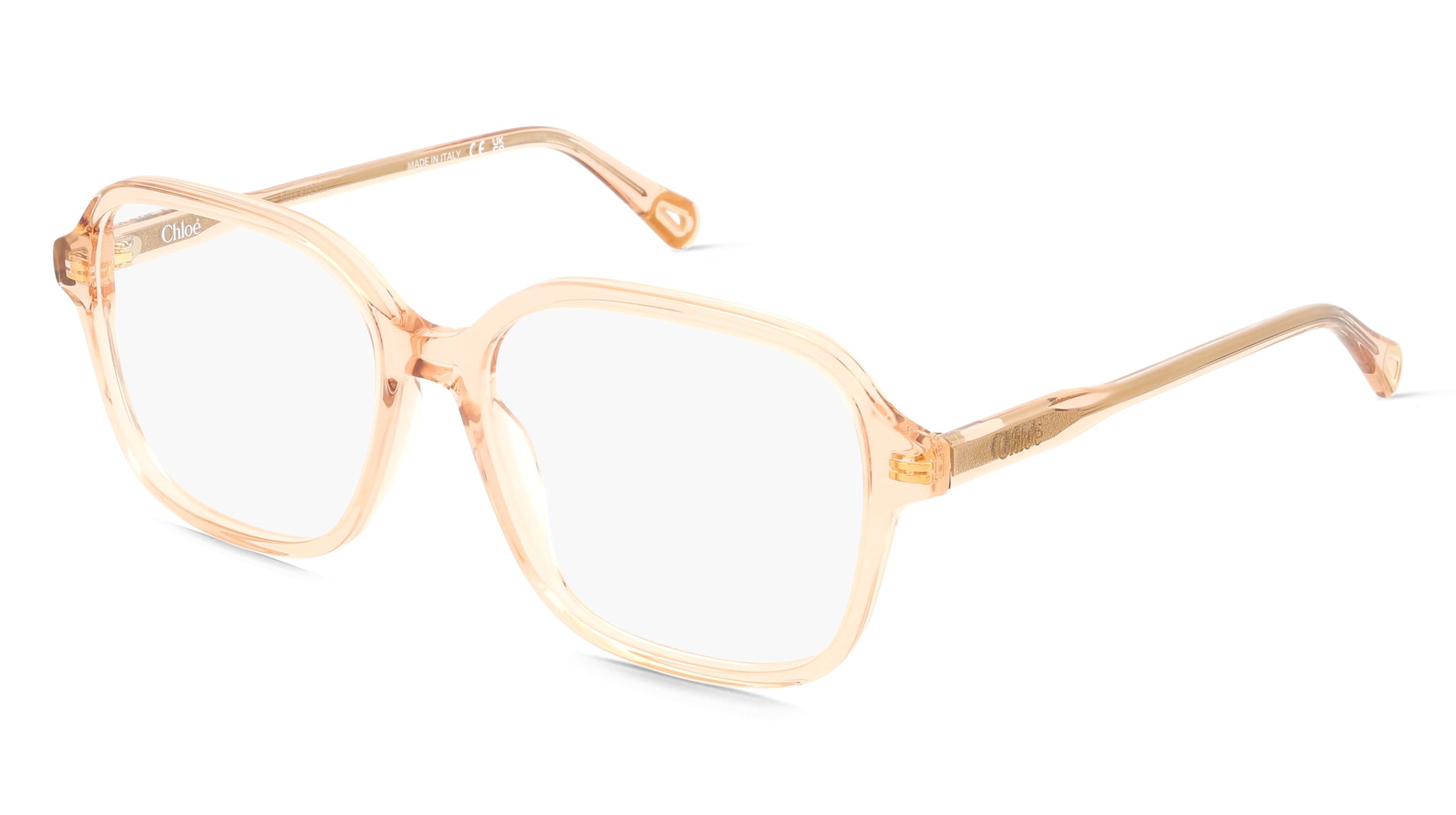 Chloé CH0313O Damen-Brille inkl. Gläser Vollrand Eckig Acetat-Gestell 54/16/140, Pink