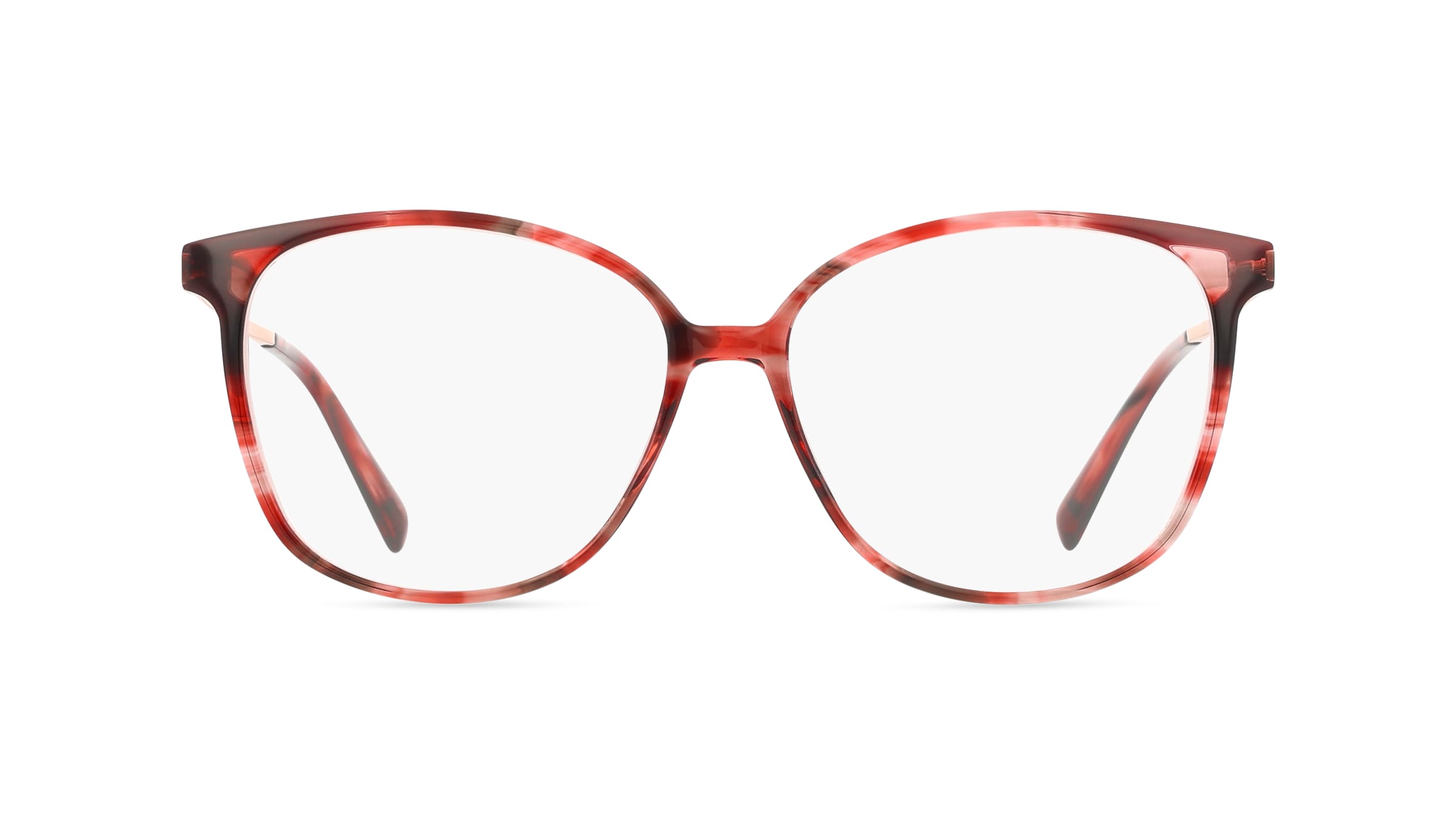 Bogner 2020 Damen-Brille inkl. Gläser Vollrand Eckig Acetat-Gestell 55mm/14mm/135mm, rot