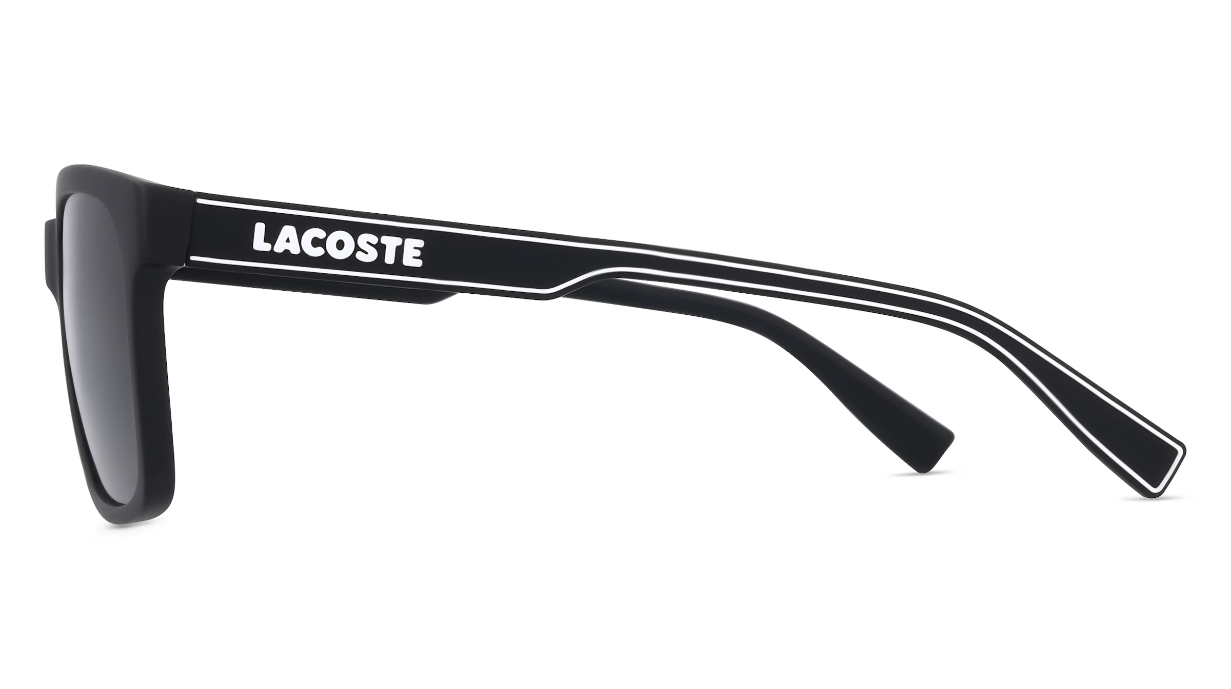 Thumbnail - Lacoste L967S Unisex-Sonnenbrille Vollrand Quadratisch Acetat Spritzguss-Gestell, schwarz