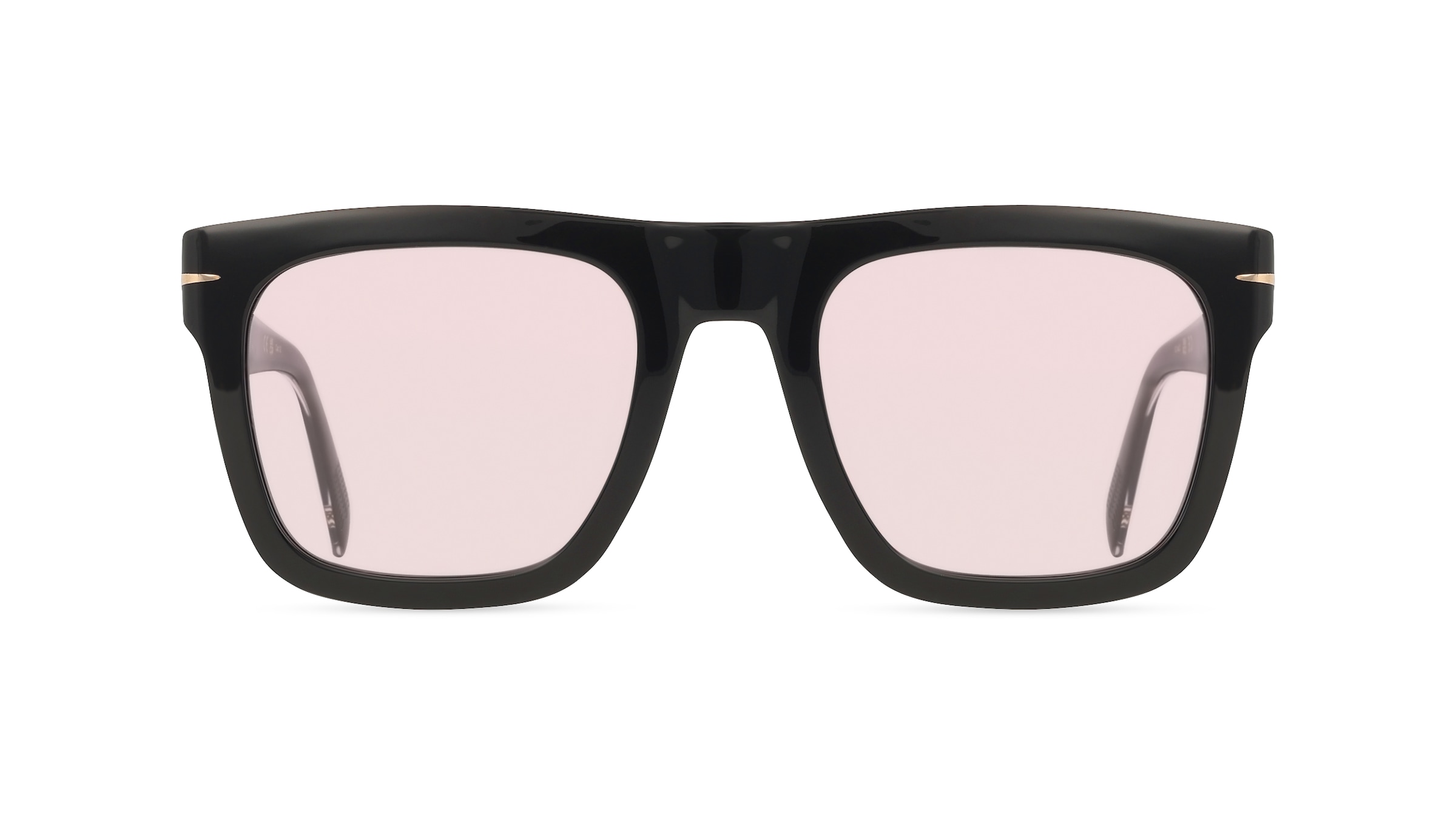 David Beckham DB 7000/S FLAT Herren-Sonnenbrille Vollrand Eckig Acetat-Gestell, schwarz