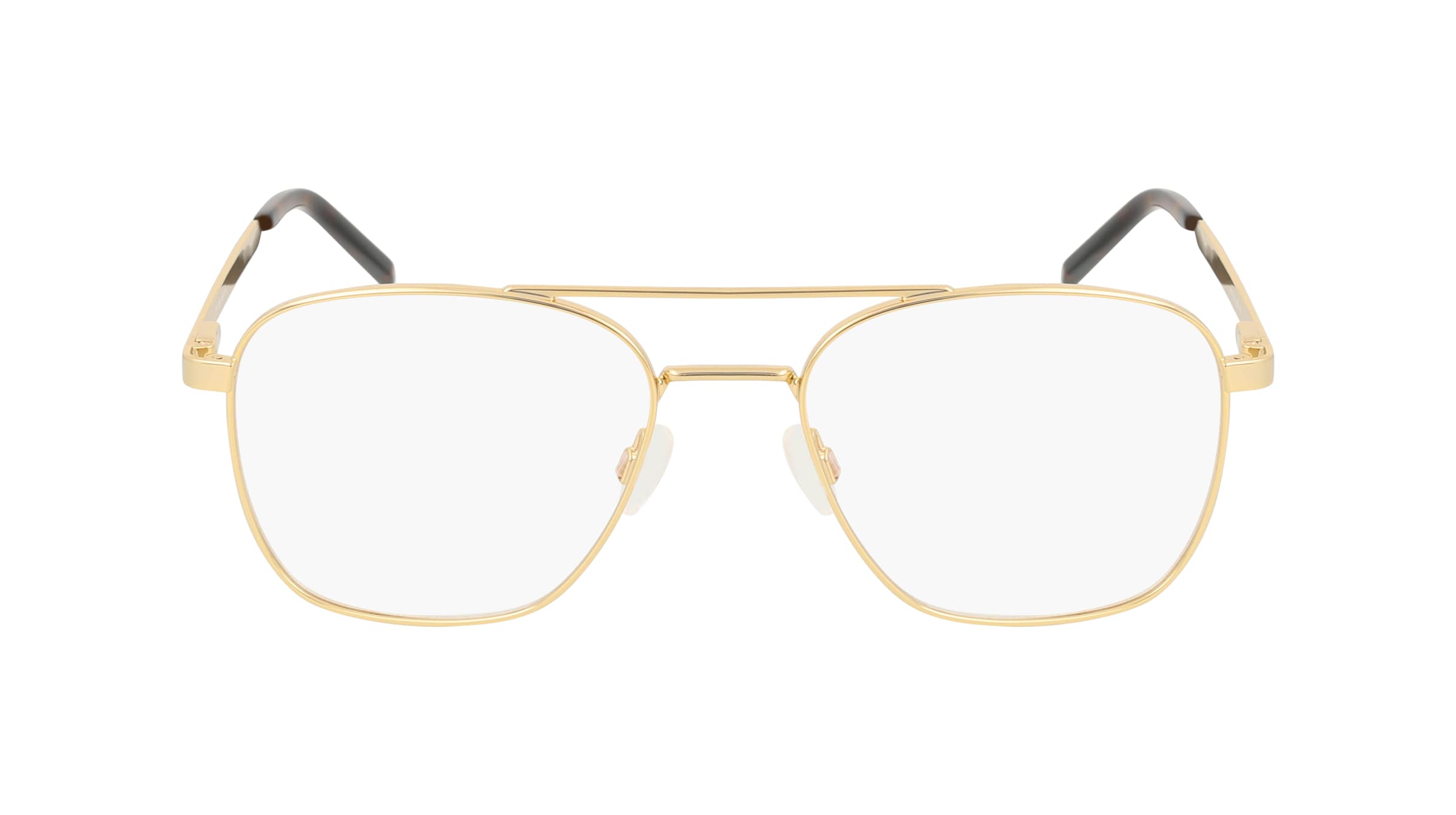 Hugo HG 1034 Herren-Brille inkl. Gläser Vollrand Eckig Metall-Gestell 55mm/19mm/145mm, gold