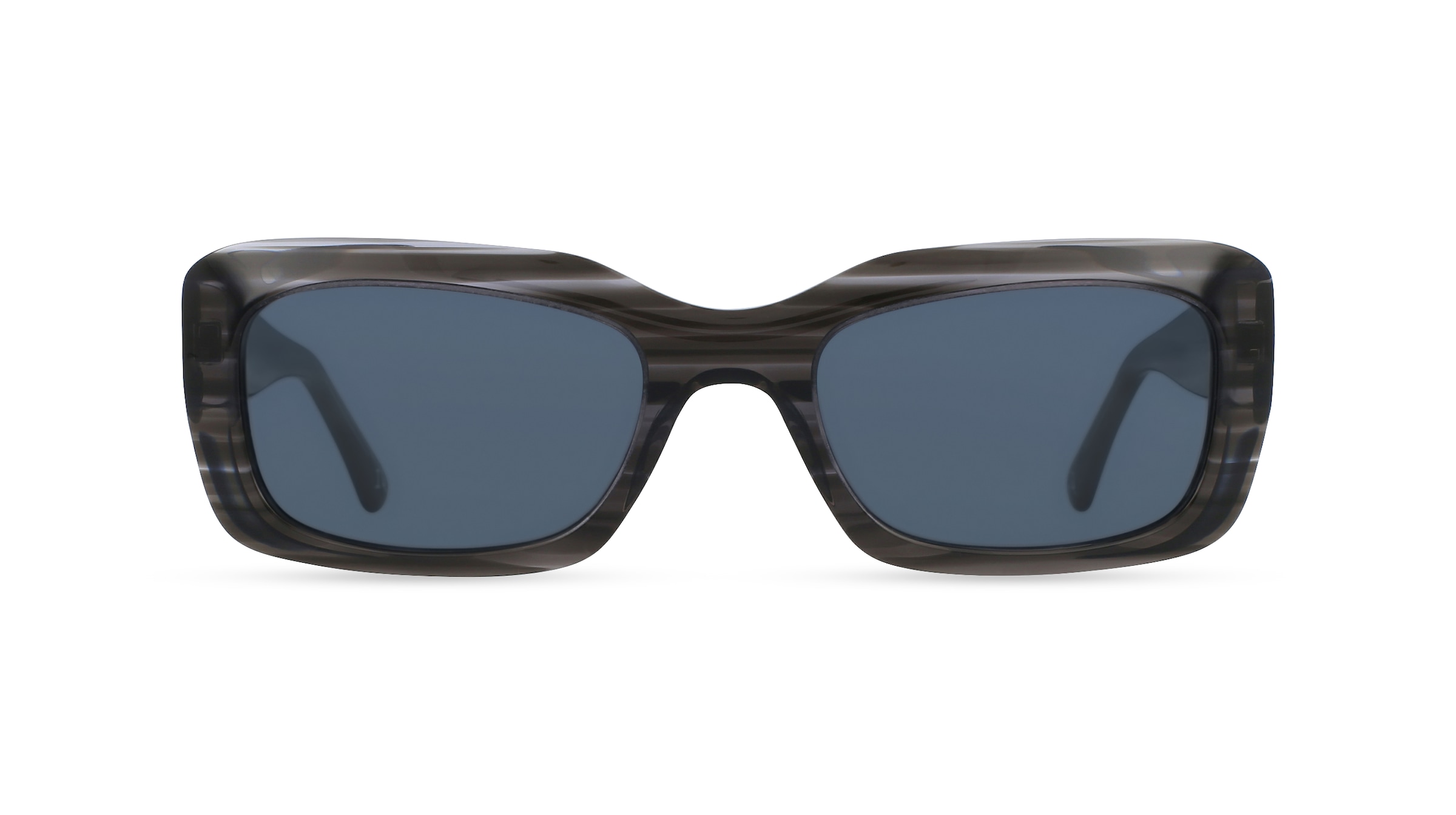 Botaniq -7002 Damen-Sonnenbrille Vollrand Eckig Bio-Acetat-Gestell, grau