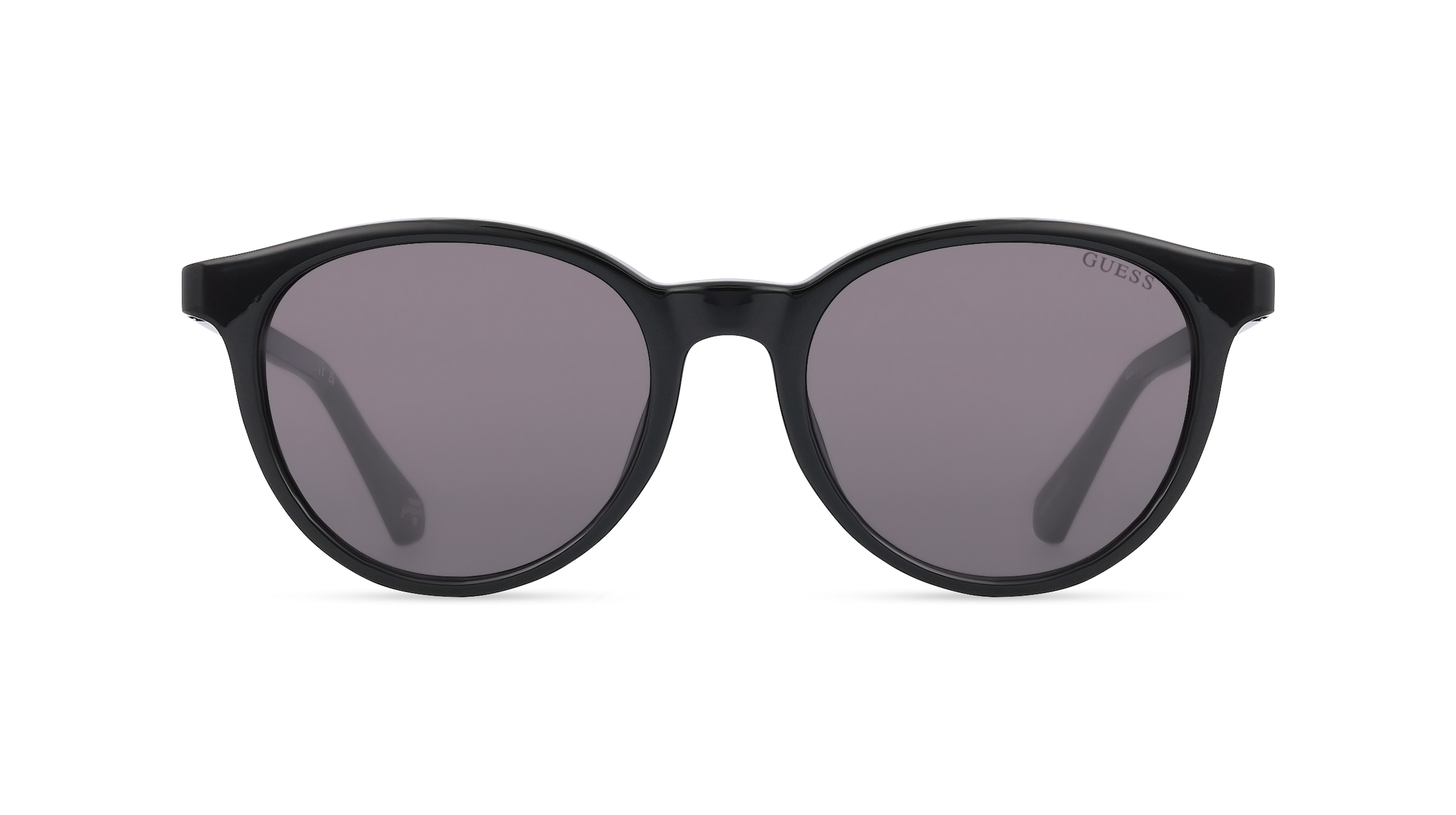 Guess GU5216 Unisex-Sonnenbrille Vollrand Panto Kunststoff-Gestell, schwarz