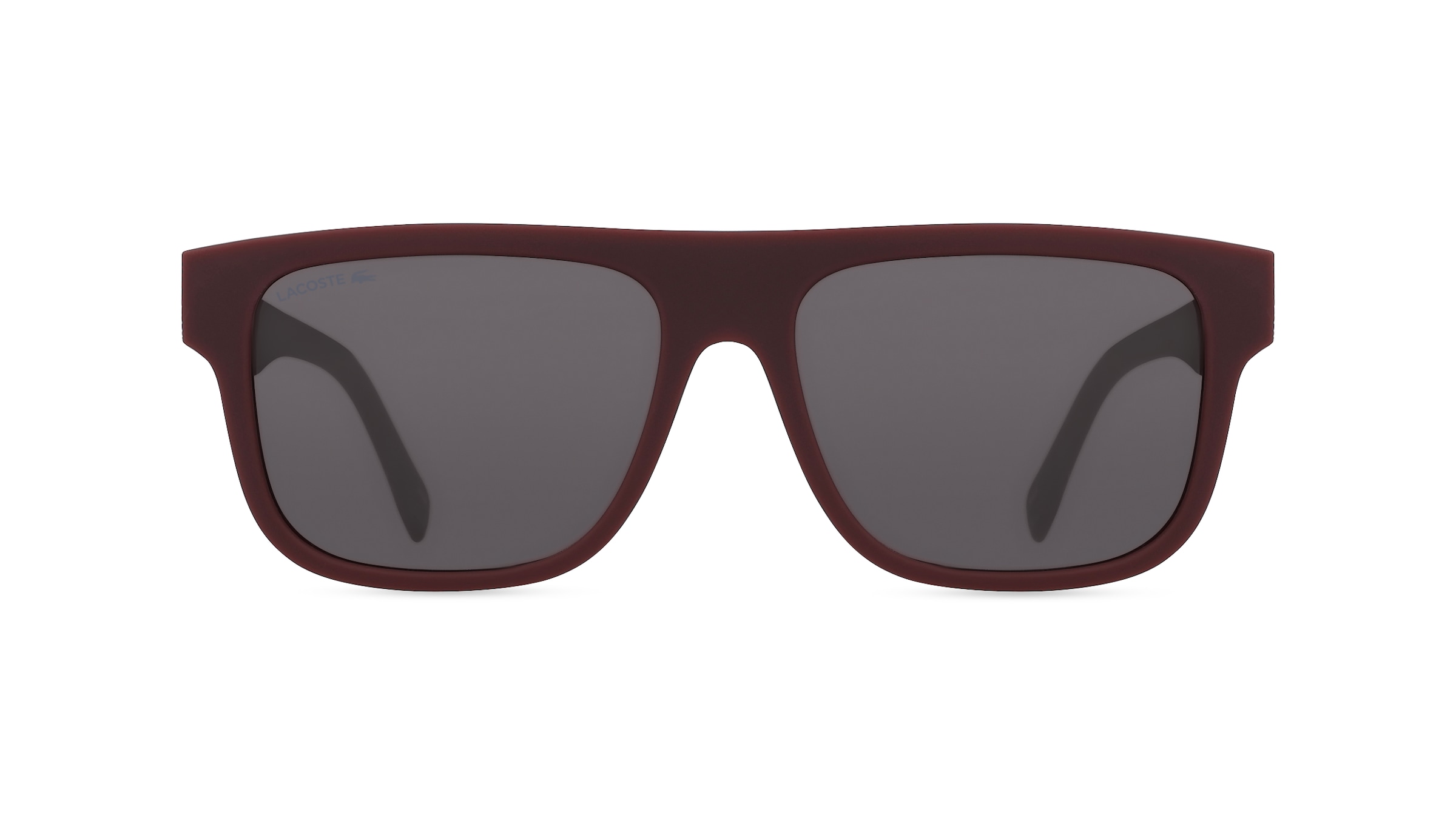 Lacoste L6001S Herren-Sonnenbrille Vollrand Eckig Kunststoff-Gestell, rot