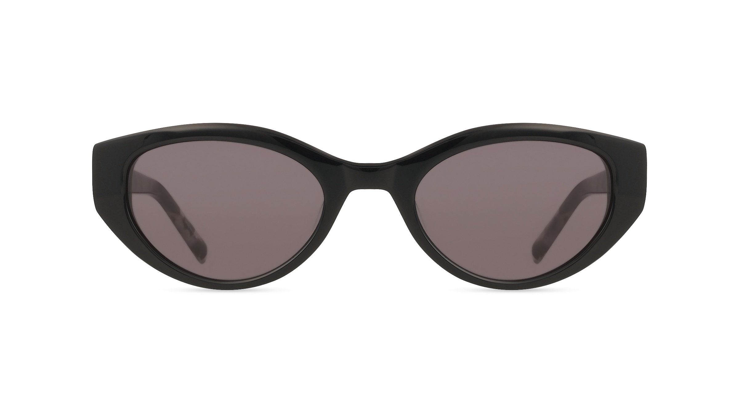 DKNY DK548S Damen-Sonnenbrille Vollrand Oval Acetat-Gestell, schwarz