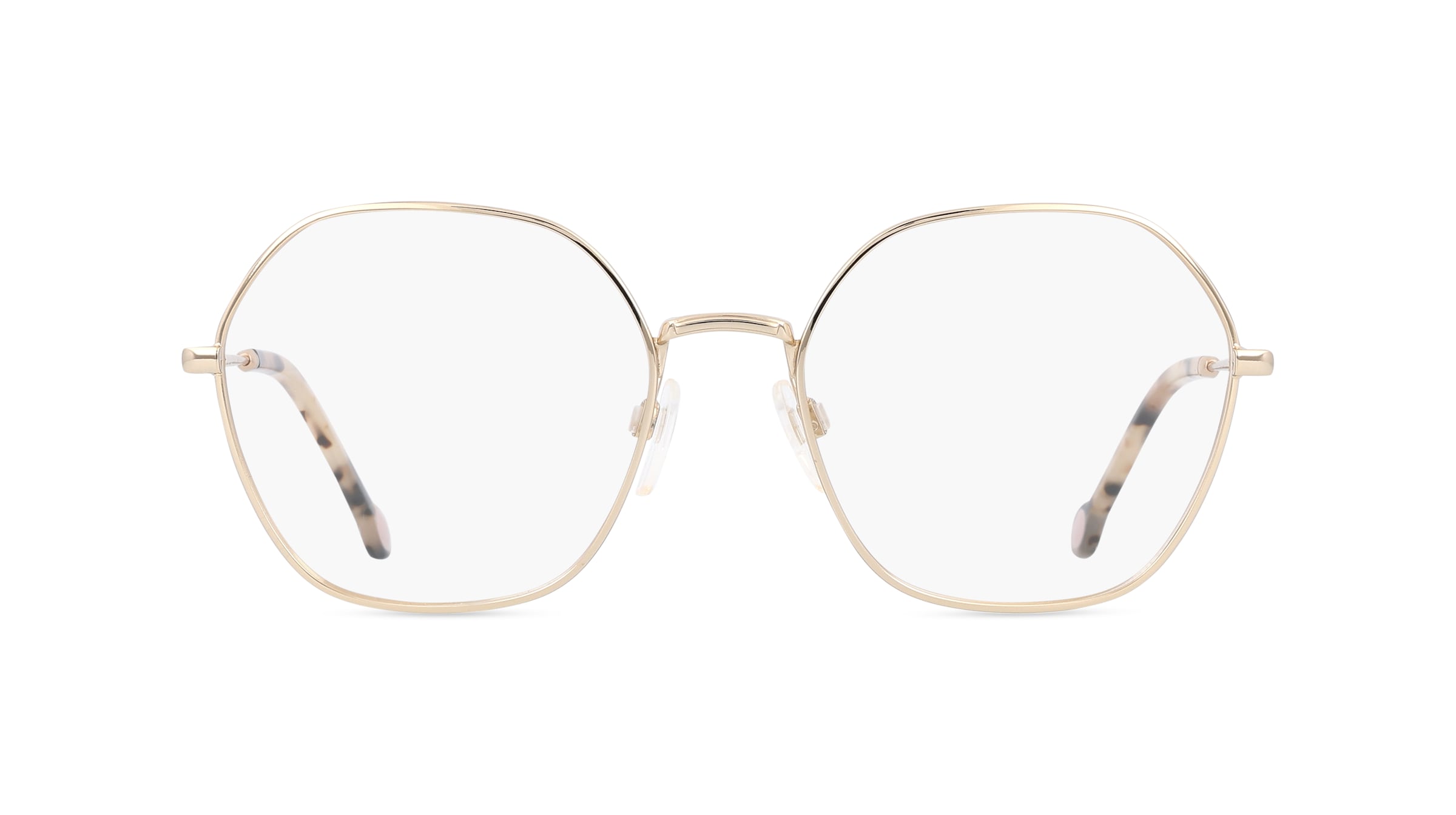 Tommy Hilfiger TH1879 Damen-Brille inkl. Gläser Vollrand Achteckig Metall-Gestell 53mm/18mm/140mm, gold