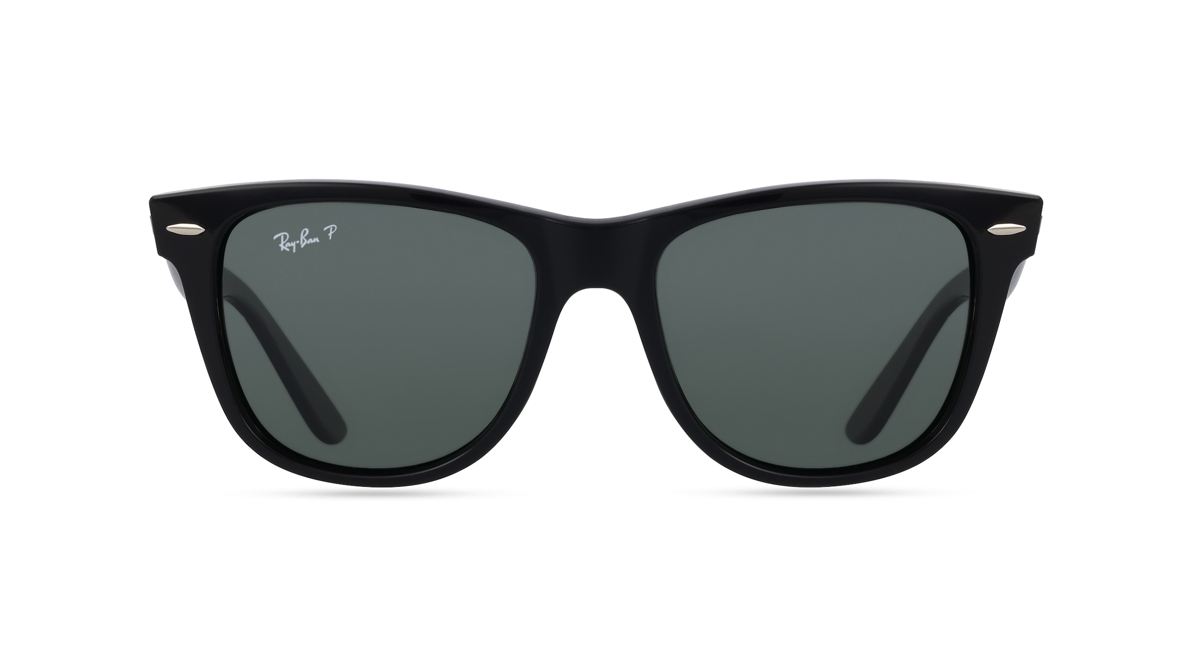 Ray-Ban RB 2140 WAYFARER Unisex-Sonnenbrille Vollrand Eckig Kunststoff-Gestell, schwarz