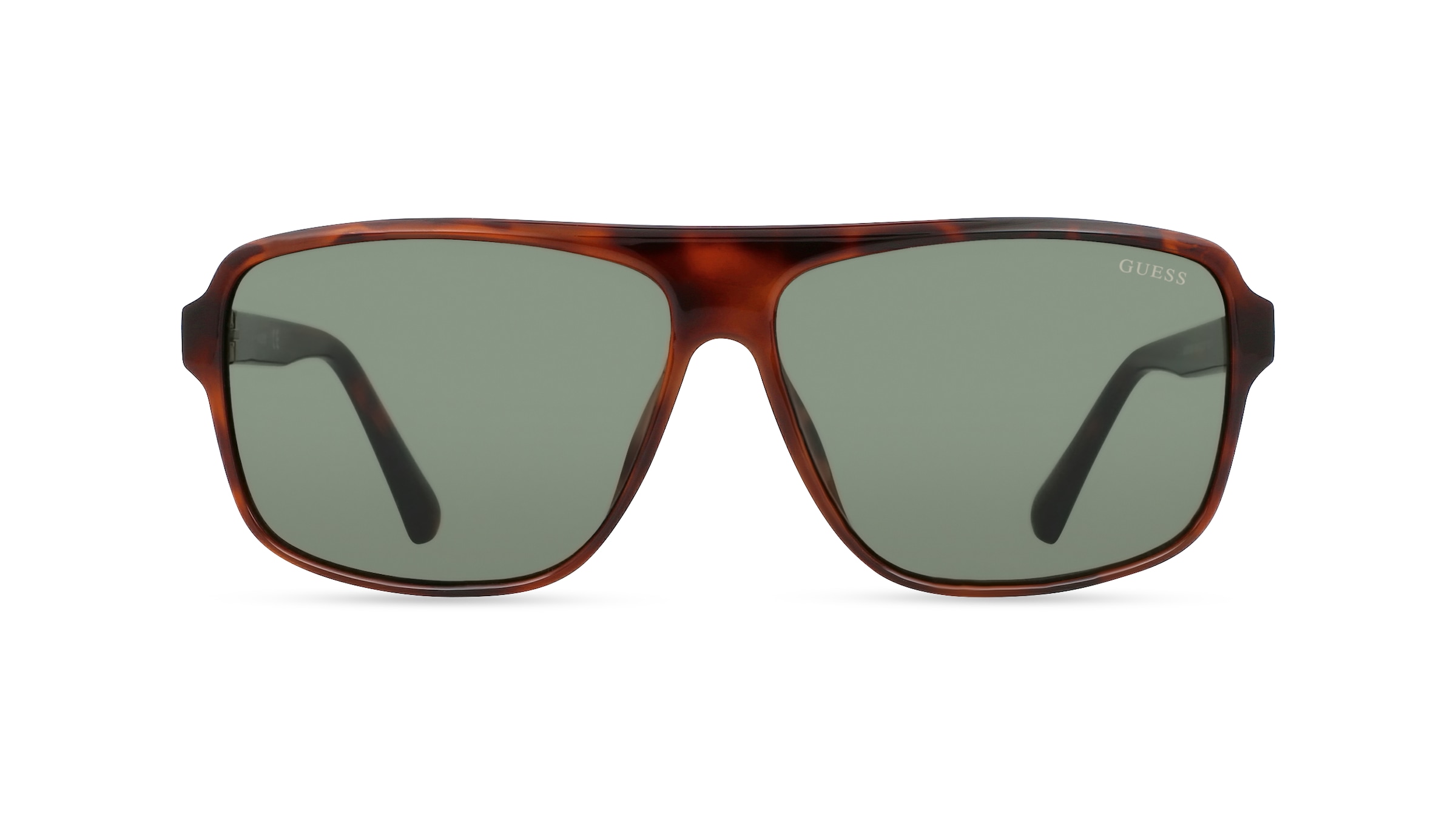 Guess GU00038 Herren-Sonnenbrille Vollrand Eckig Kunststoff-Gestell, braun