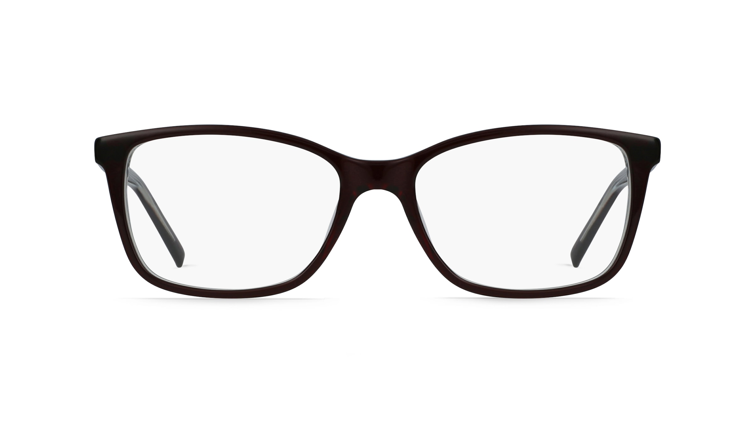 Fielmann LD 006 CL Damen-Brille inkl. Gläser Vollrand Eckig Acetat-Gestell 52mm/16mm/135mm, rot