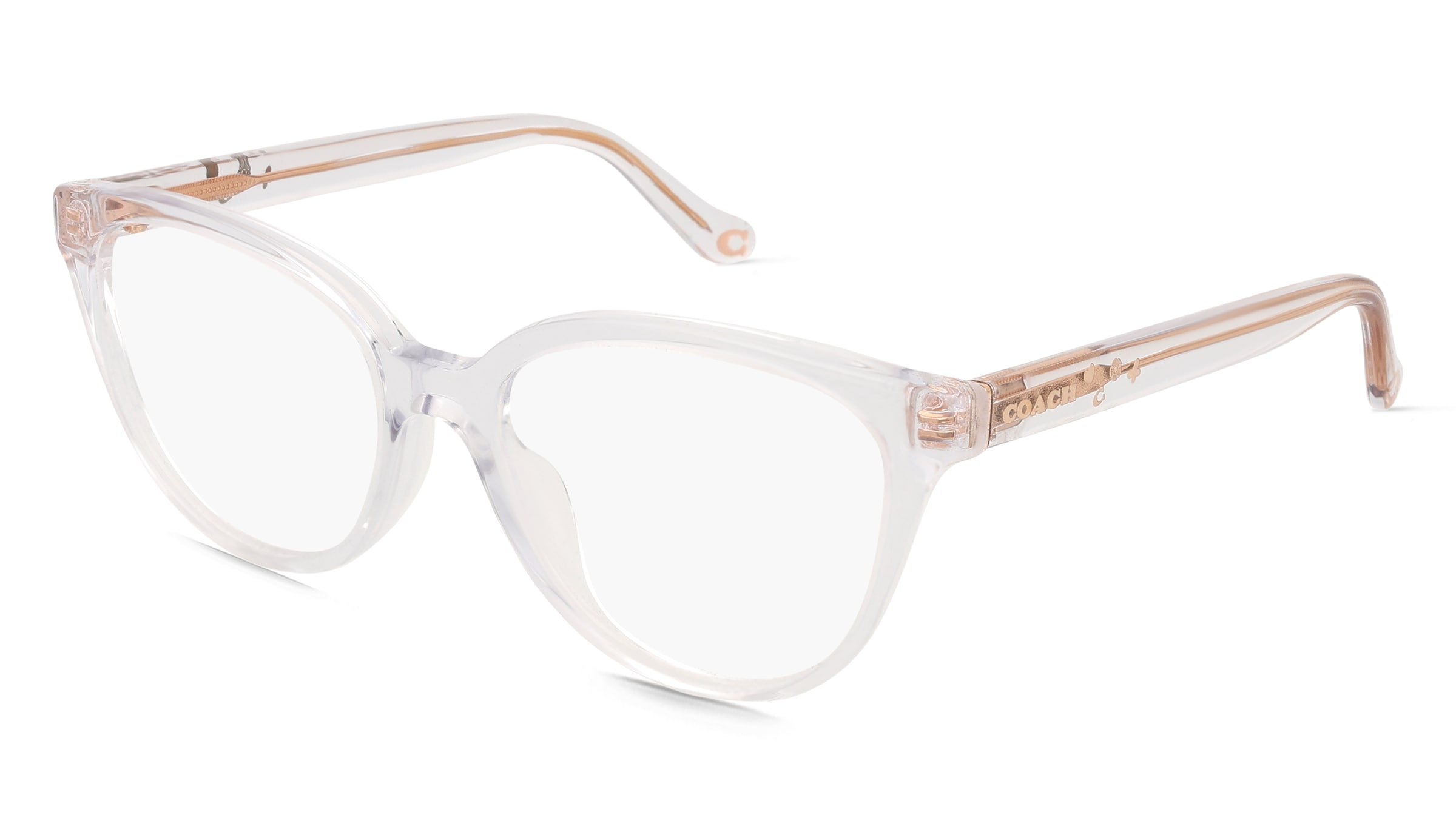 Coach 0HC6234U Damen-Brille inkl. Gläser Vollrand Quadratisch Acetat-Gestell 53/17/140, Weiß