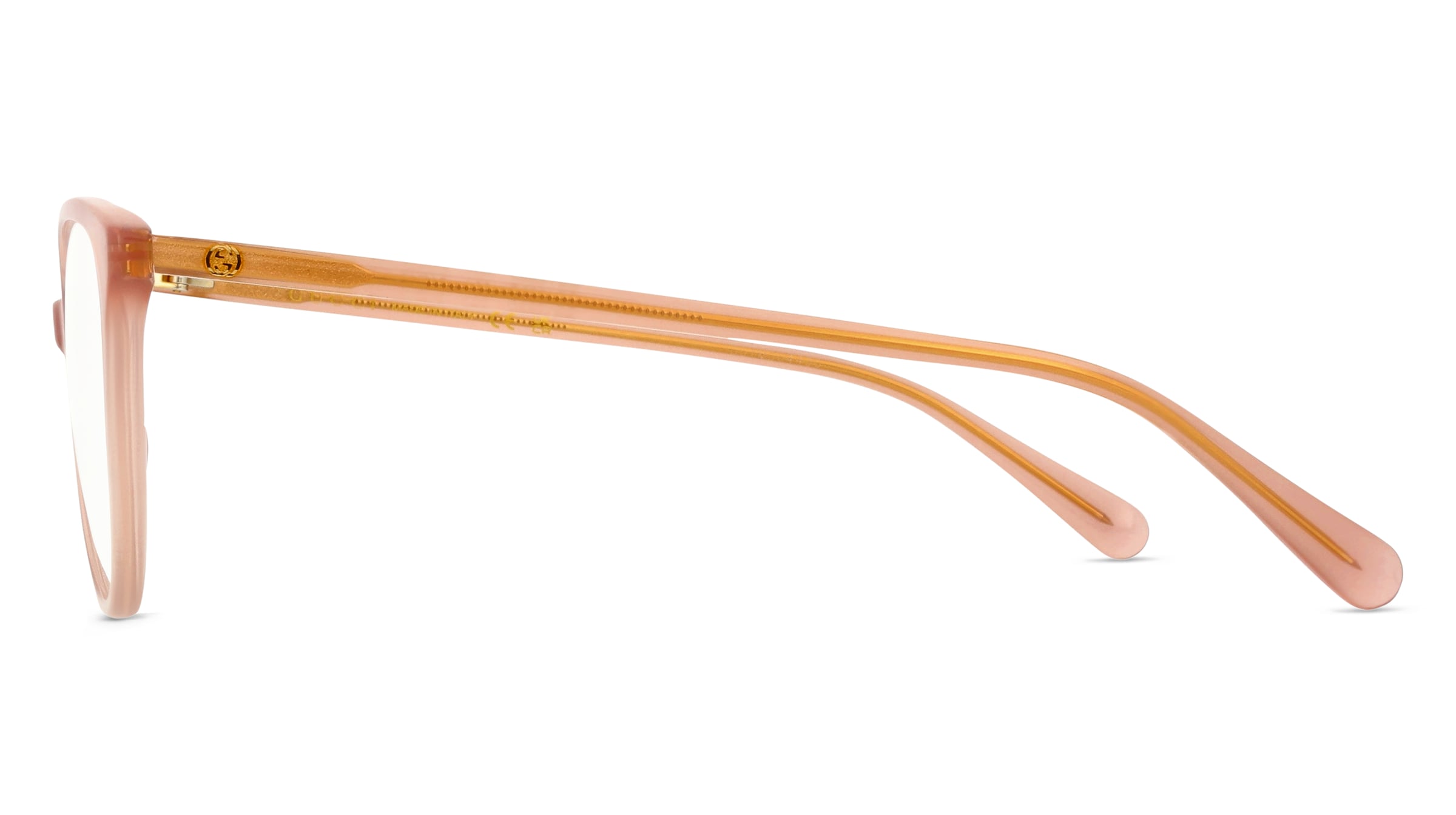 Thumbnail - Gucci GG1359O Damen-Brille inkl. Gläser Vollrand Butterfly Acetat-Gestell 54mm/16mm/140mm, gelb