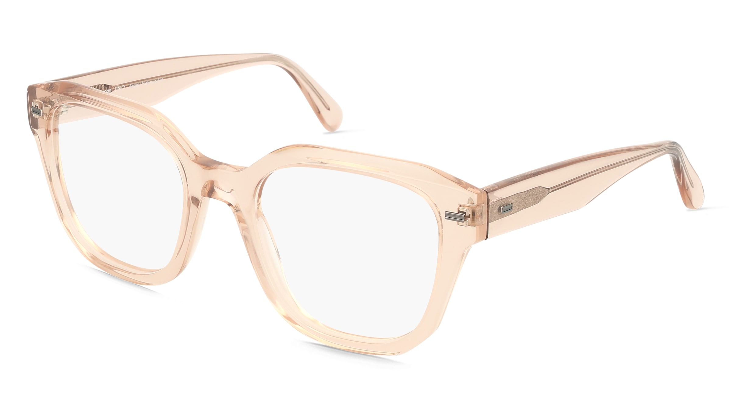 Fielmann LN 063 FA LINO Unisex-Brille inkl. Gläser Vollrand Quadratisch Acetat-Gestell 55/22/145, Beige