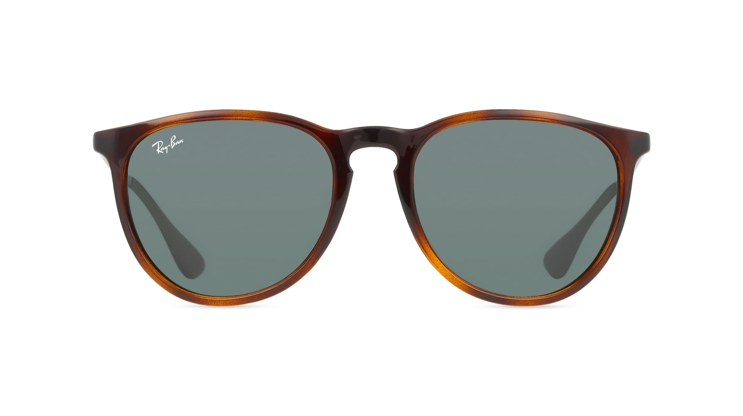 Ray-Ban RB 4171 ERIKA Damen-Sonnenbrille Vollrand Panto Kunststoff-Gestell, braun