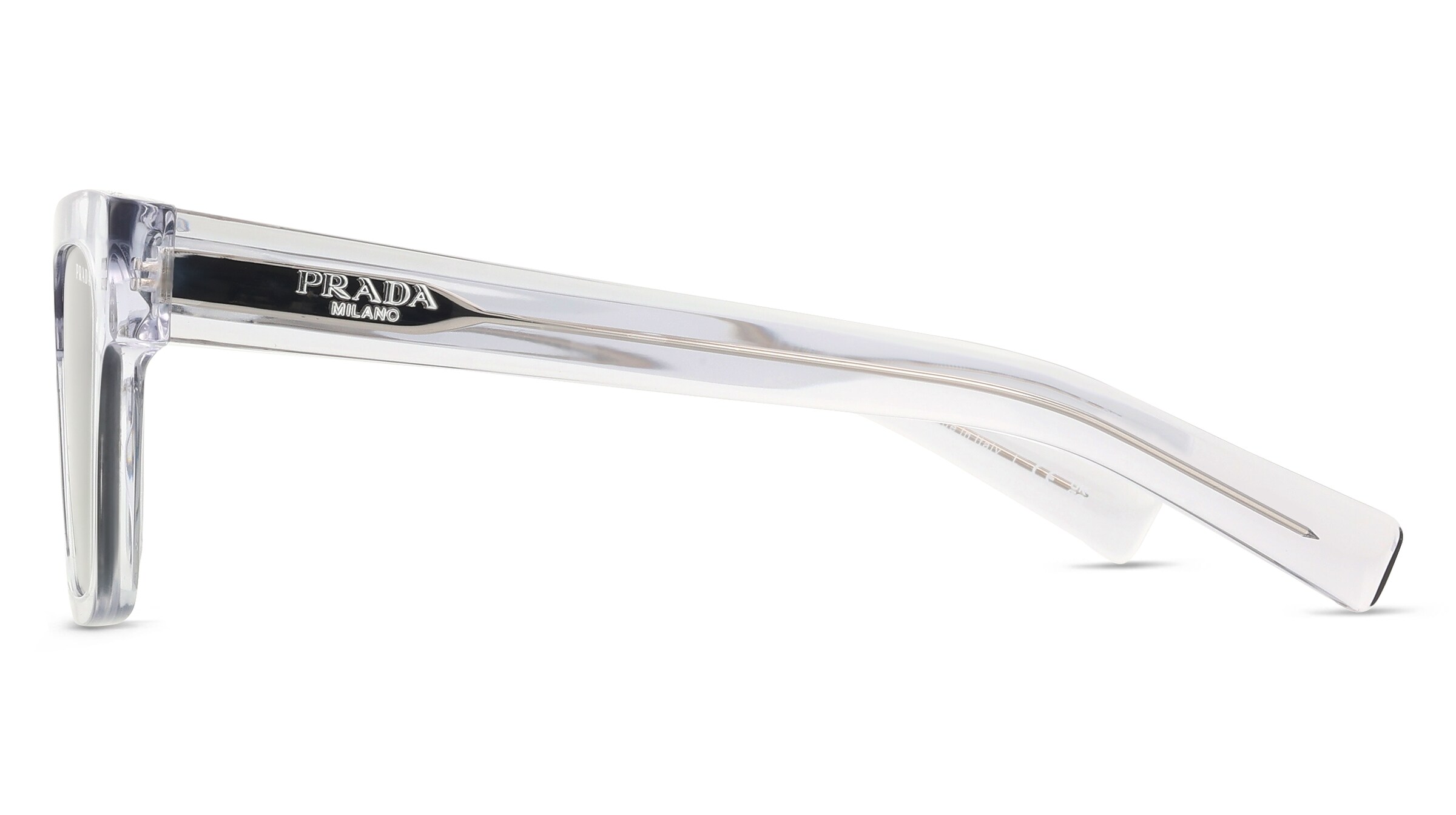 Thumbnail - Prada 0PR C03S Herren-Sonnenbrille Vollrand Eckig Acetat-Gestell, transparent