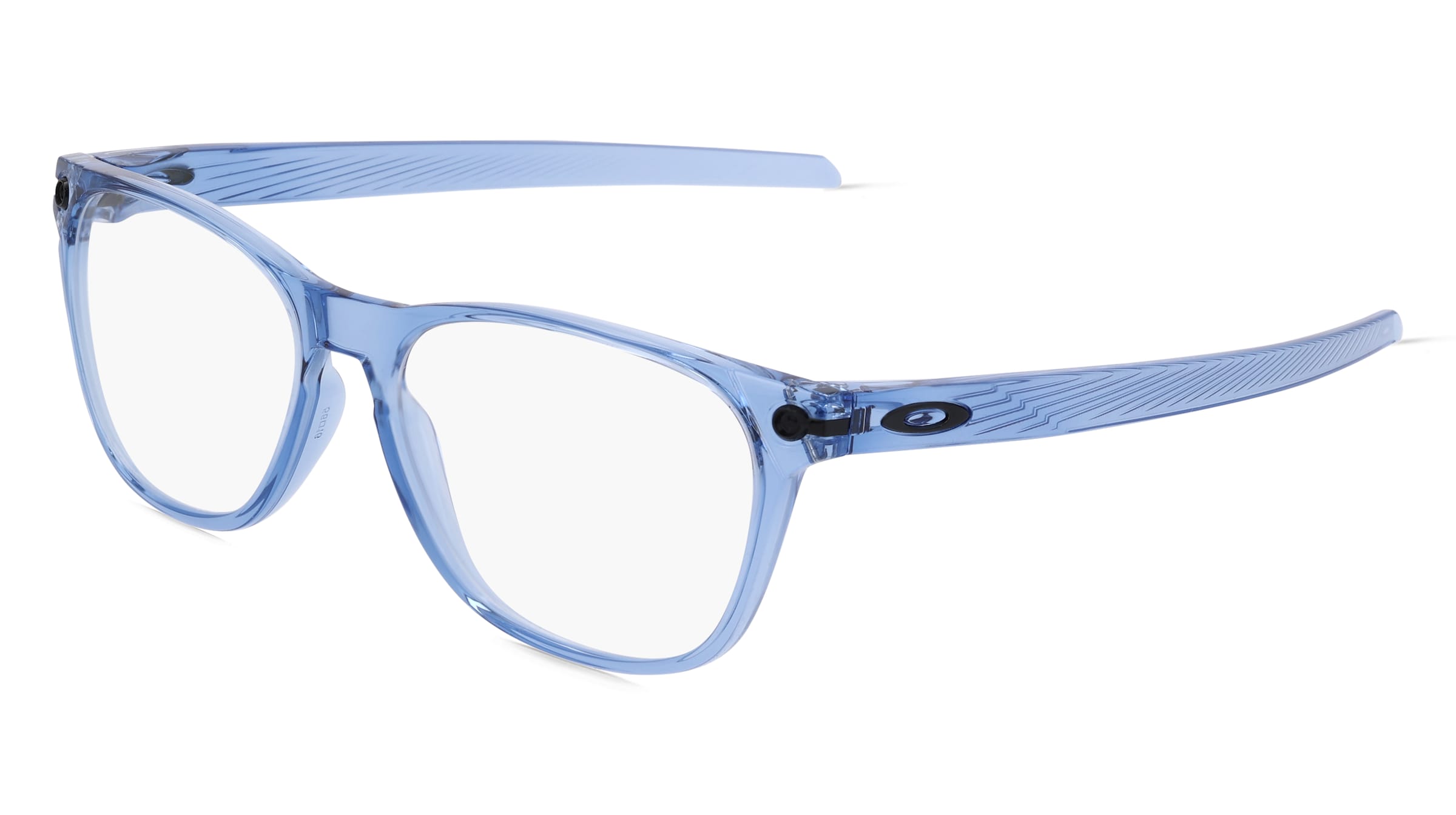 Oakley OX8177 Herren-Brille inkl. Gläser Vollrand Quadratisch Kunststoff-Gestell 54/15/140, Blau