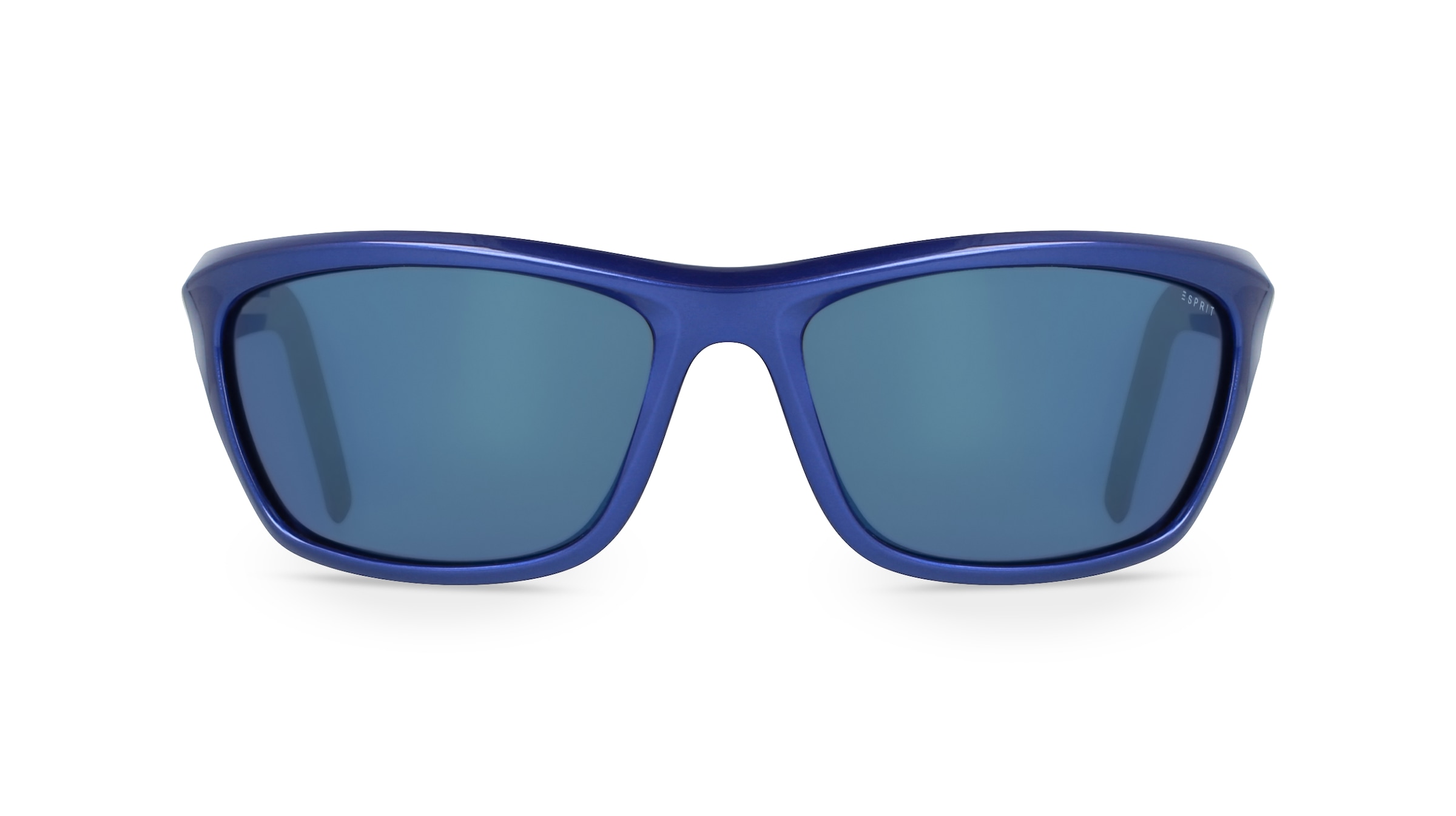 Esprit 19648 Unisex-Sonnenbrille Vollrand Quadratisch Kunststoff-Gestell, blau