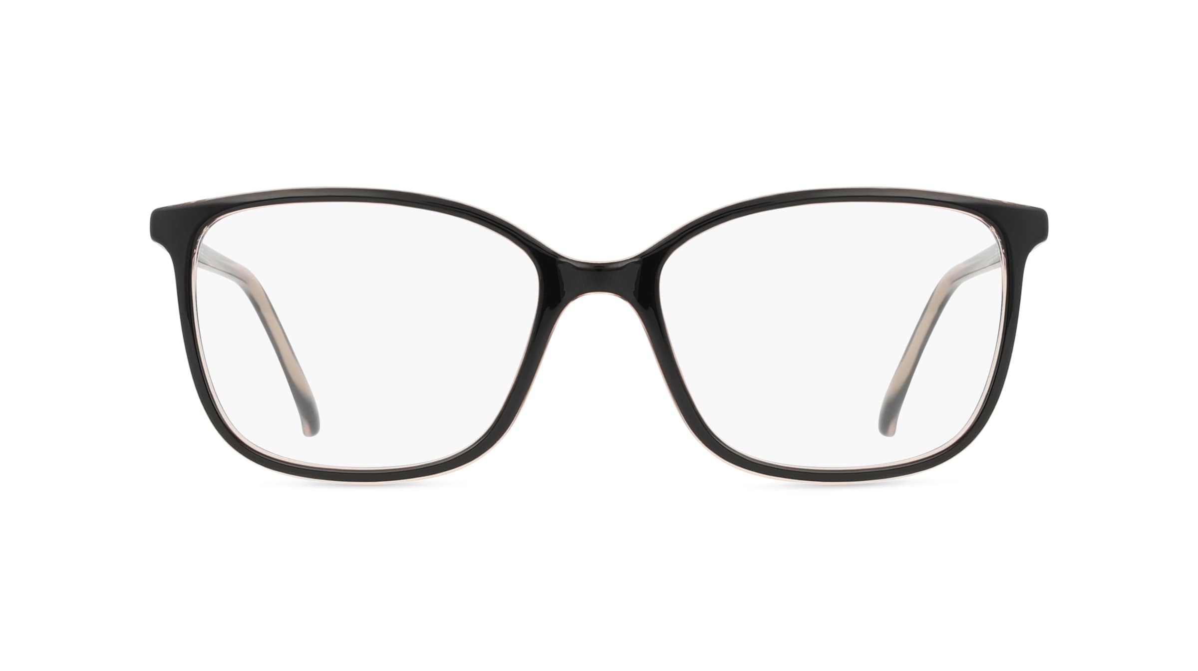 Fielmann MC 609 FA Damen-Brille inkl. Gläser Vollrand Eckig Propionat-Gestell 51mm/17mm/140mm, schwarz