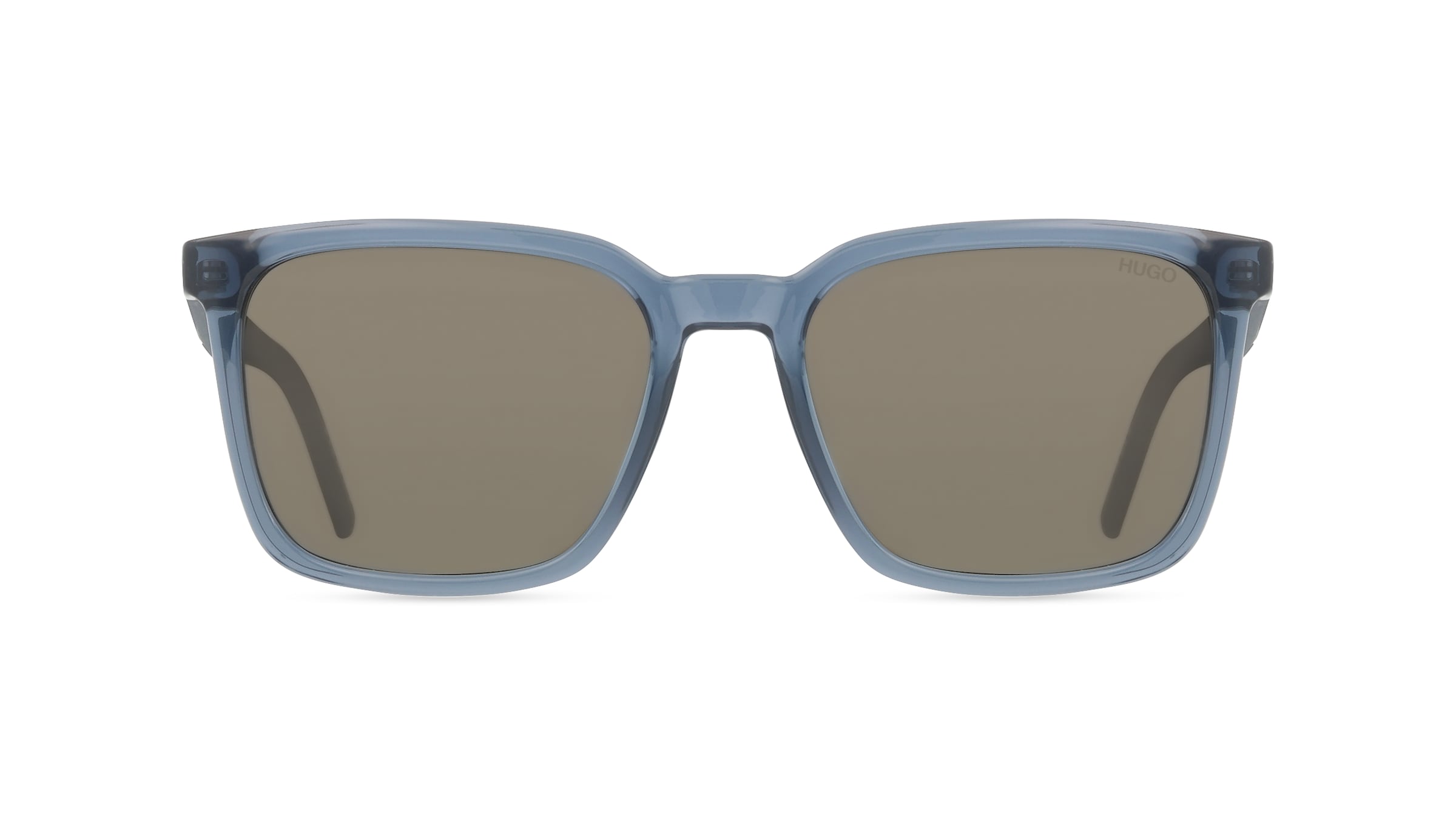 Hugo 207440 Herren-Sonnenbrille Vollrand Eckig Propionat-Gestell, blau