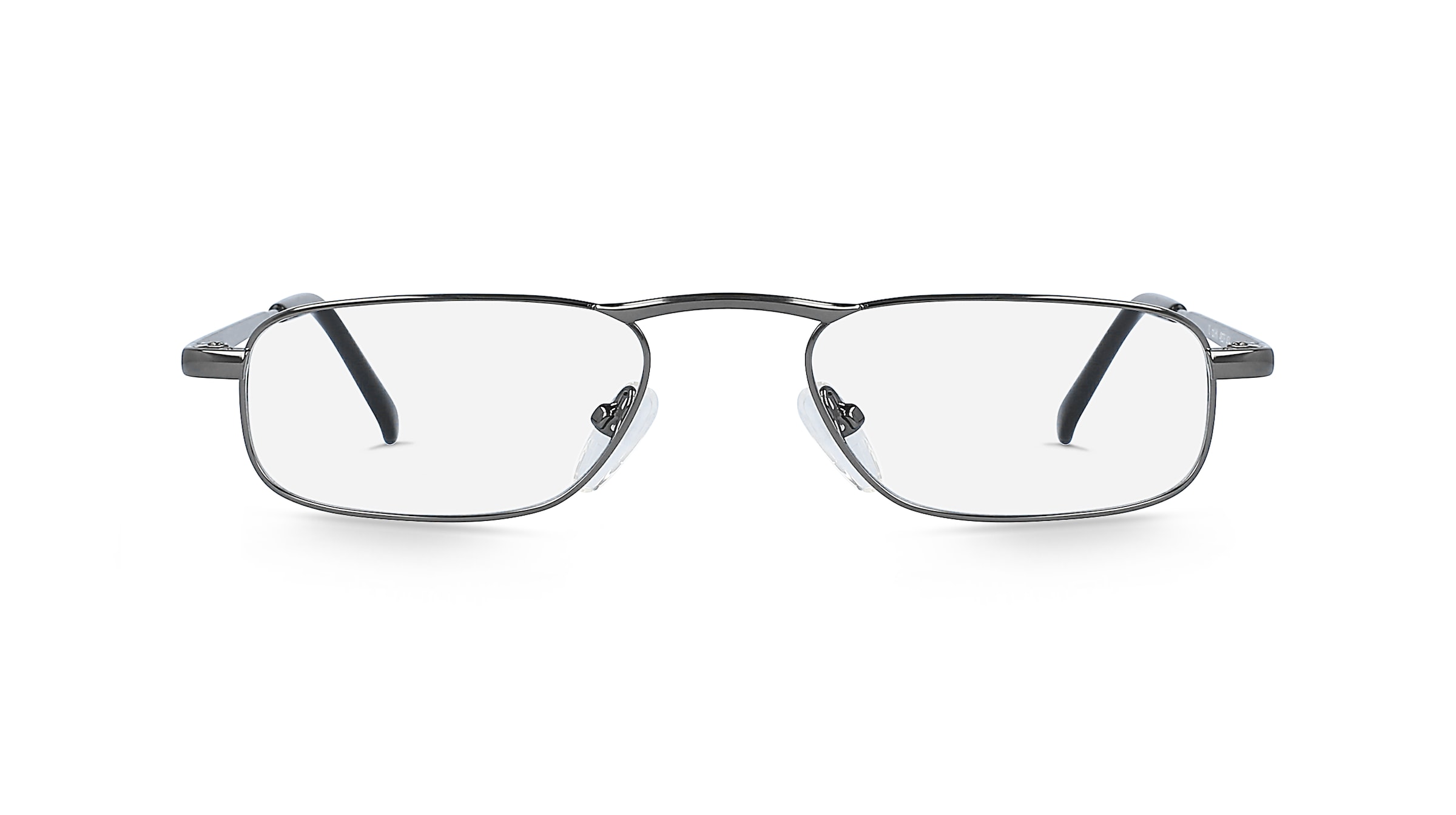 Fielmann MC 308 CL Herren-Brille inkl. Gläser Vollrand Schmal Metall-Gestell 46mm/19mm/145mm, grau