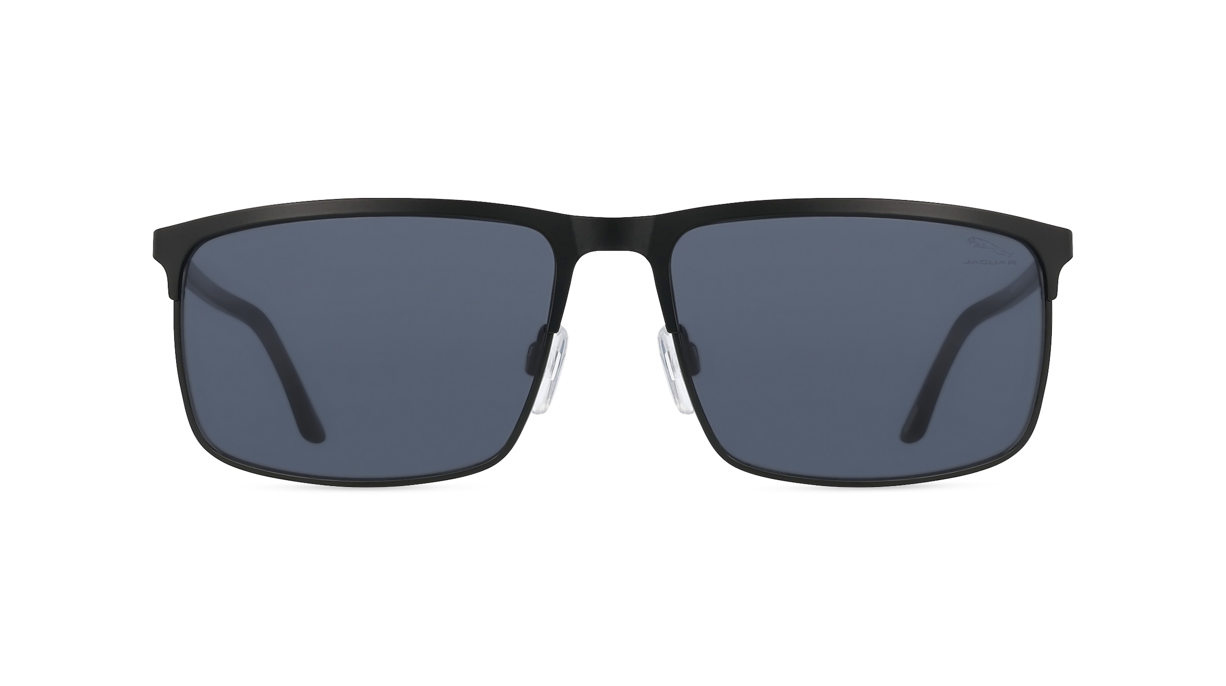 Jaguar J 7366 Herren-Sonnenbrille Vollrand Eckig Metall-Gestell, schwarz