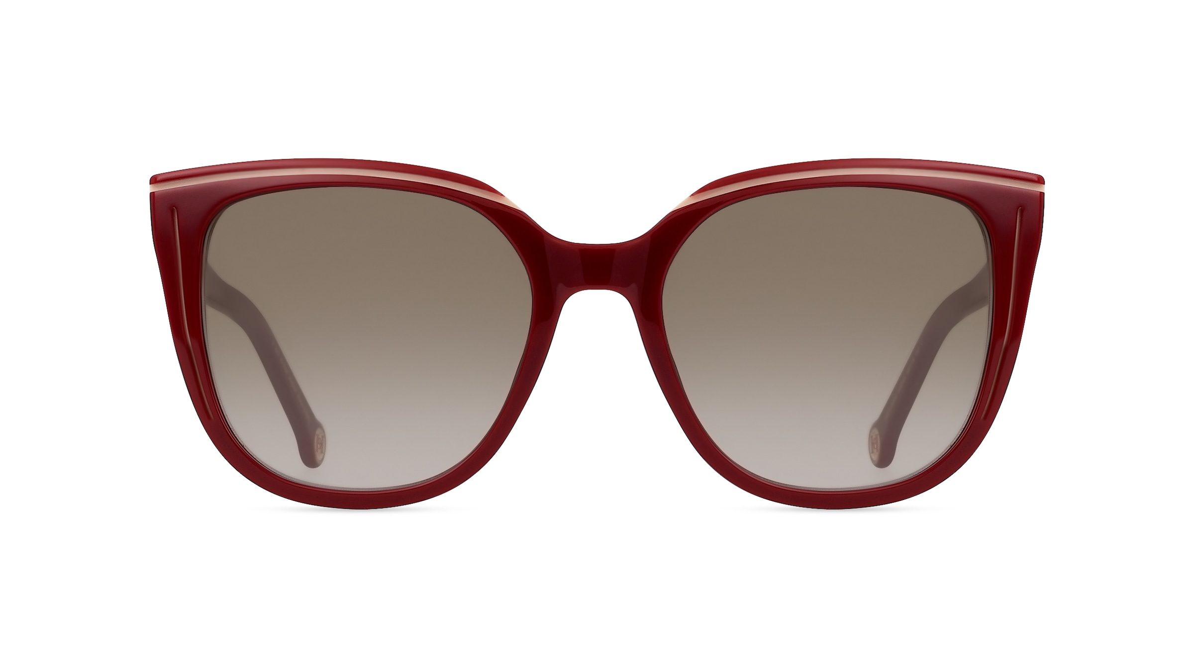 Carolina Herrera 0144/S Damen-Sonnenbrille Vollrand Butterfly Acetat-Gestell, rot