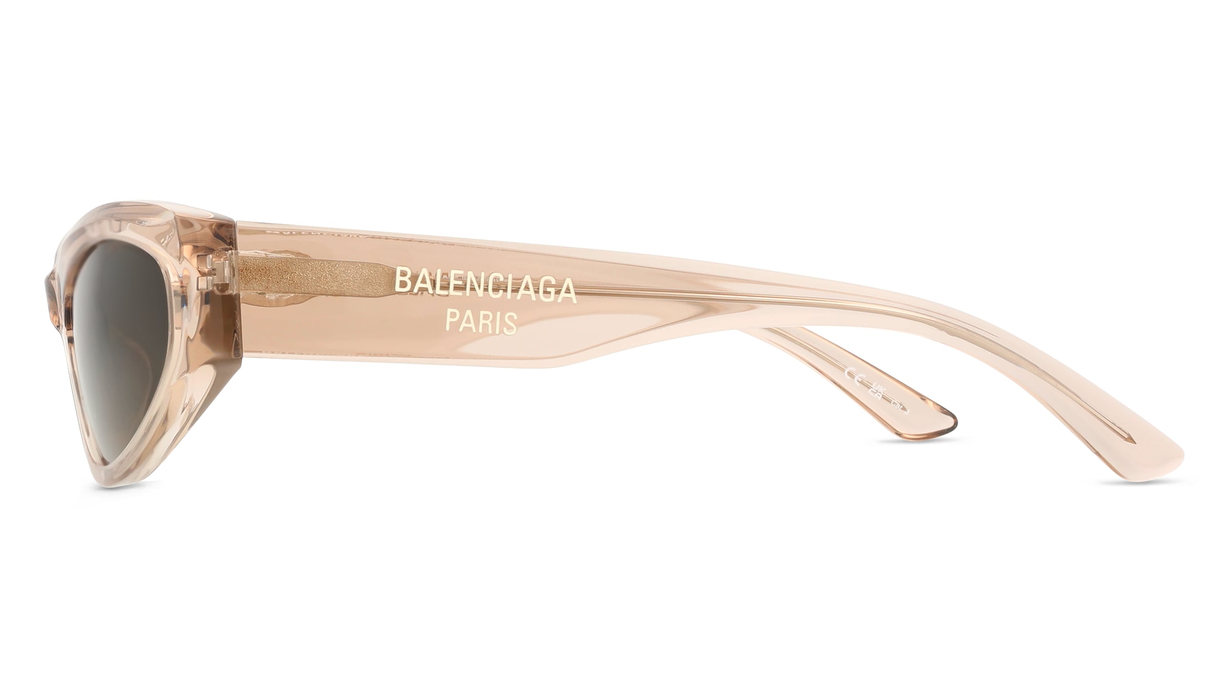 Thumbnail - Balenciaga BB0387S Damen-Sonnenbrille Vollrand Quadratisch Acetat-Gestell, gelb