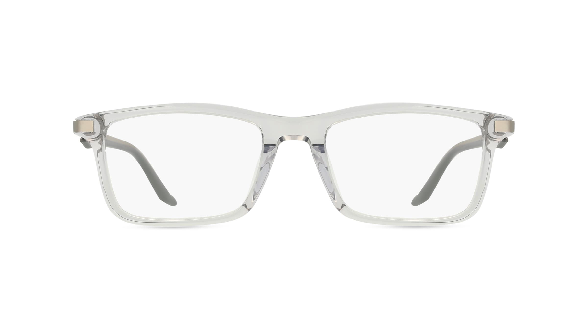 PUMA PU0410O Unisex-Brille inkl. Gläser Vollrand Eckig Acetat-Gestell 54/19/145, transparent