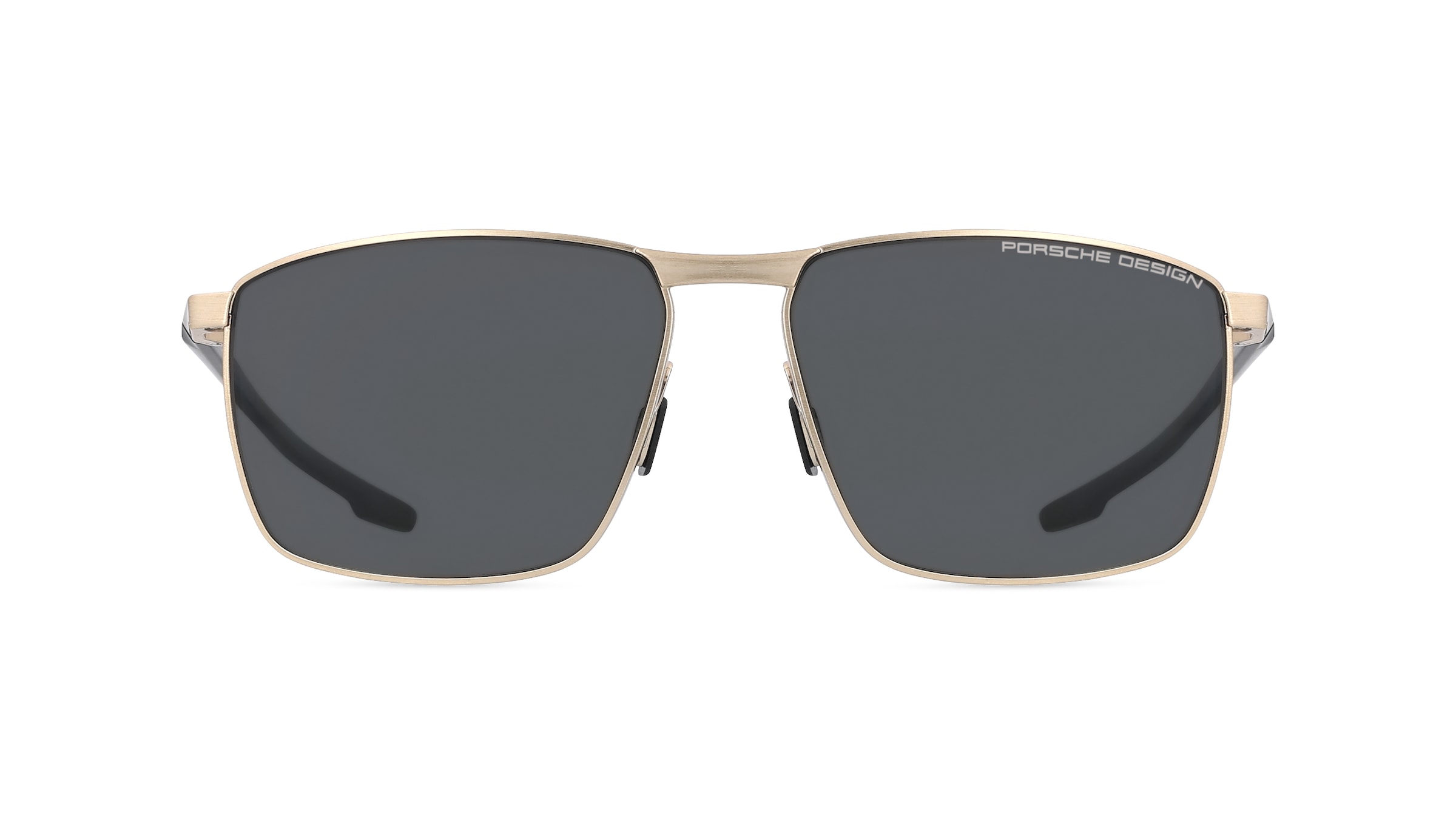 Porsche Design 8948 Herren-Sonnenbrille Vollrand Eckig Metall-Gestell, gold