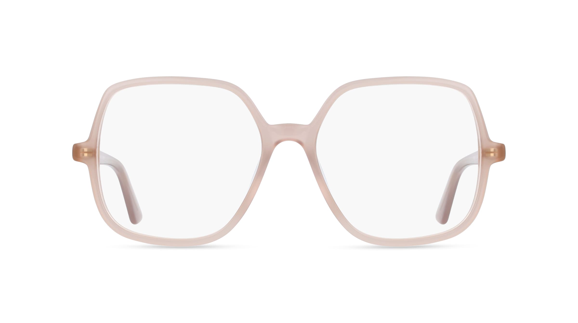 Chloé CH0368O Damen-Brille inkl. Gläser Vollrand Geometrisch Acetat-Gestell 54/16/140, gelb