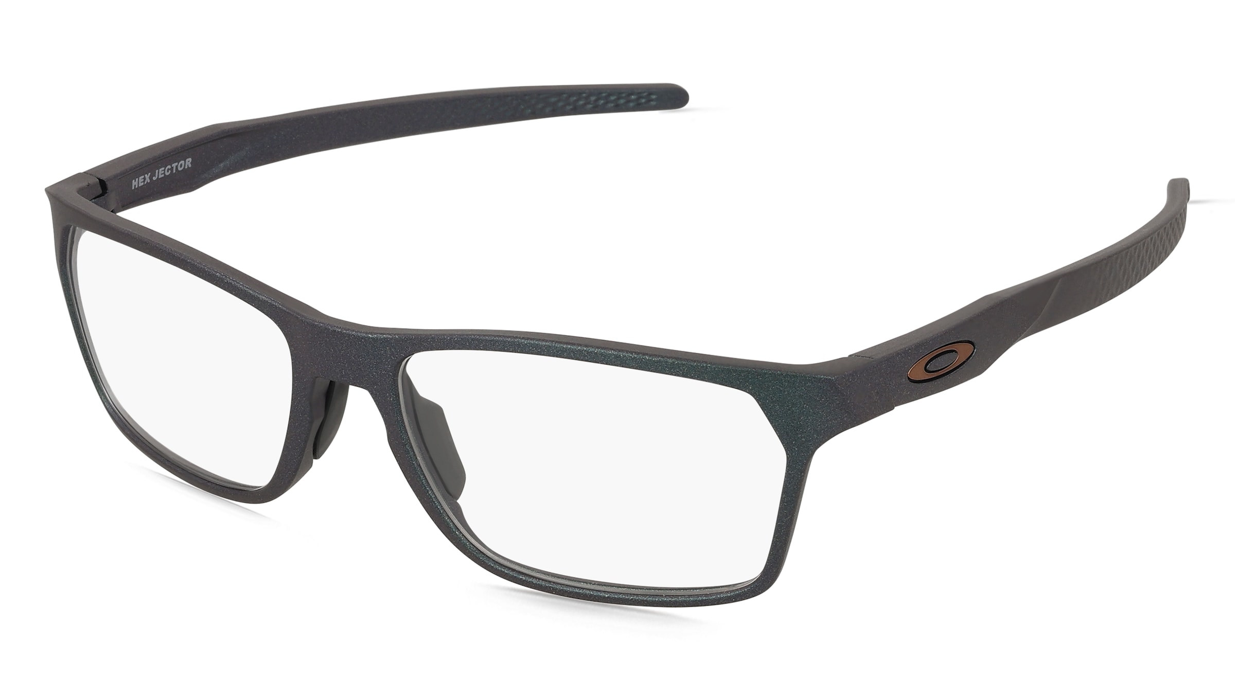 Oakley OX8032 Herren-Brille inkl. Gläser Vollrand Eckig Kunststoff-Gestell 55mm/16mm/141mm, schwarz