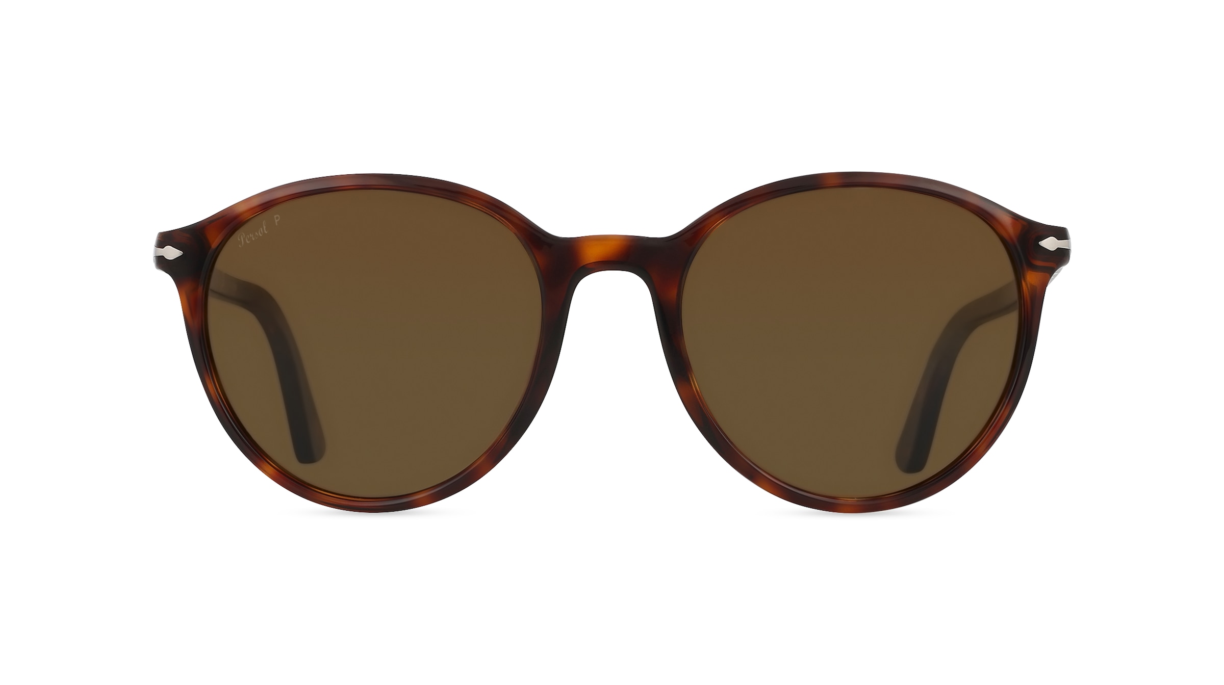 Persol 0PO3350S Unisex-Sonnenbrille Vollrand Panto Acetat-Gestell, braun